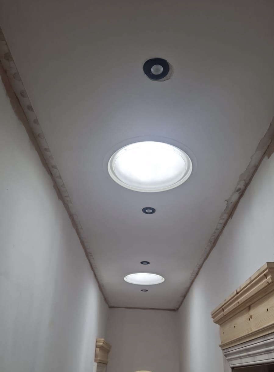 Installation example of a Sun tunnel installation
