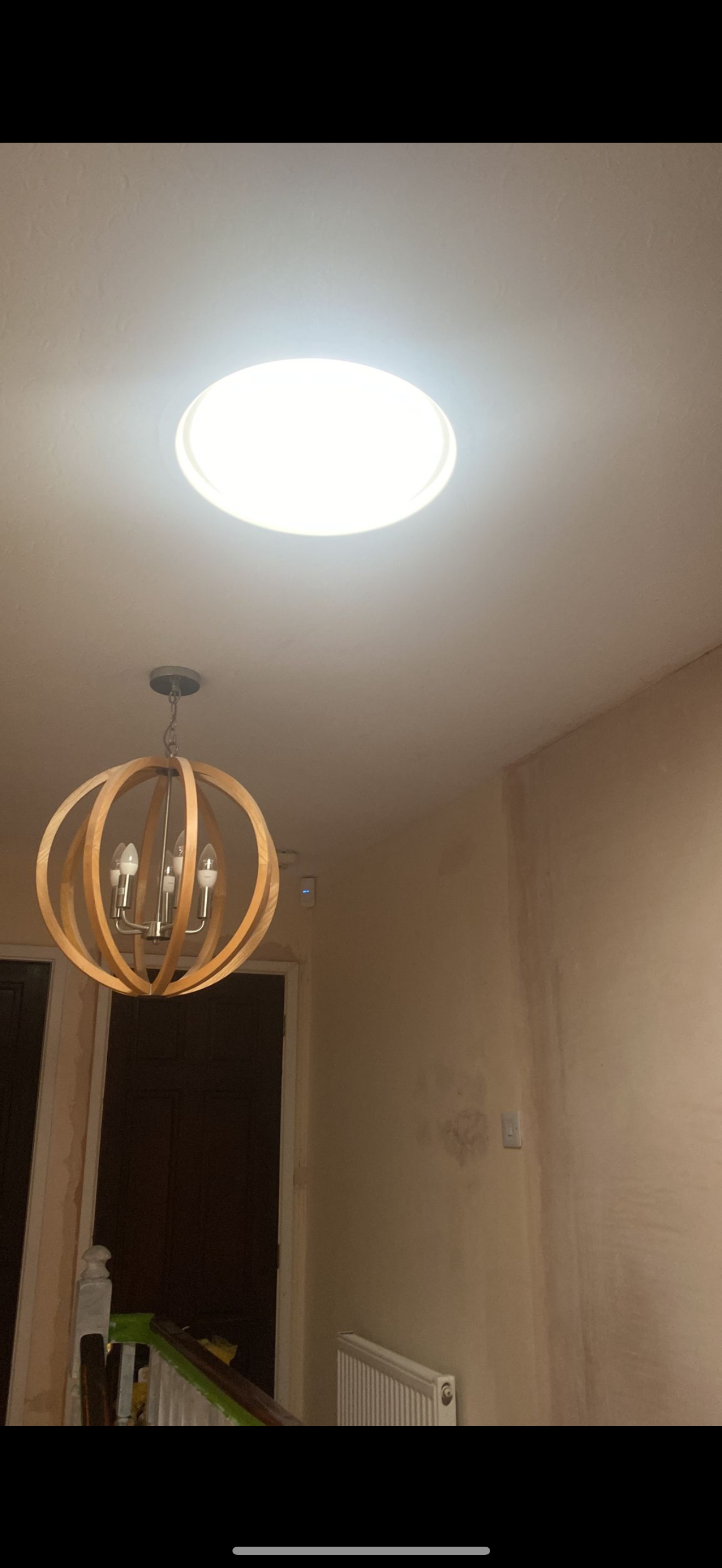 Genuine example of a Sun tunnel installation completed by Skylight Fitters