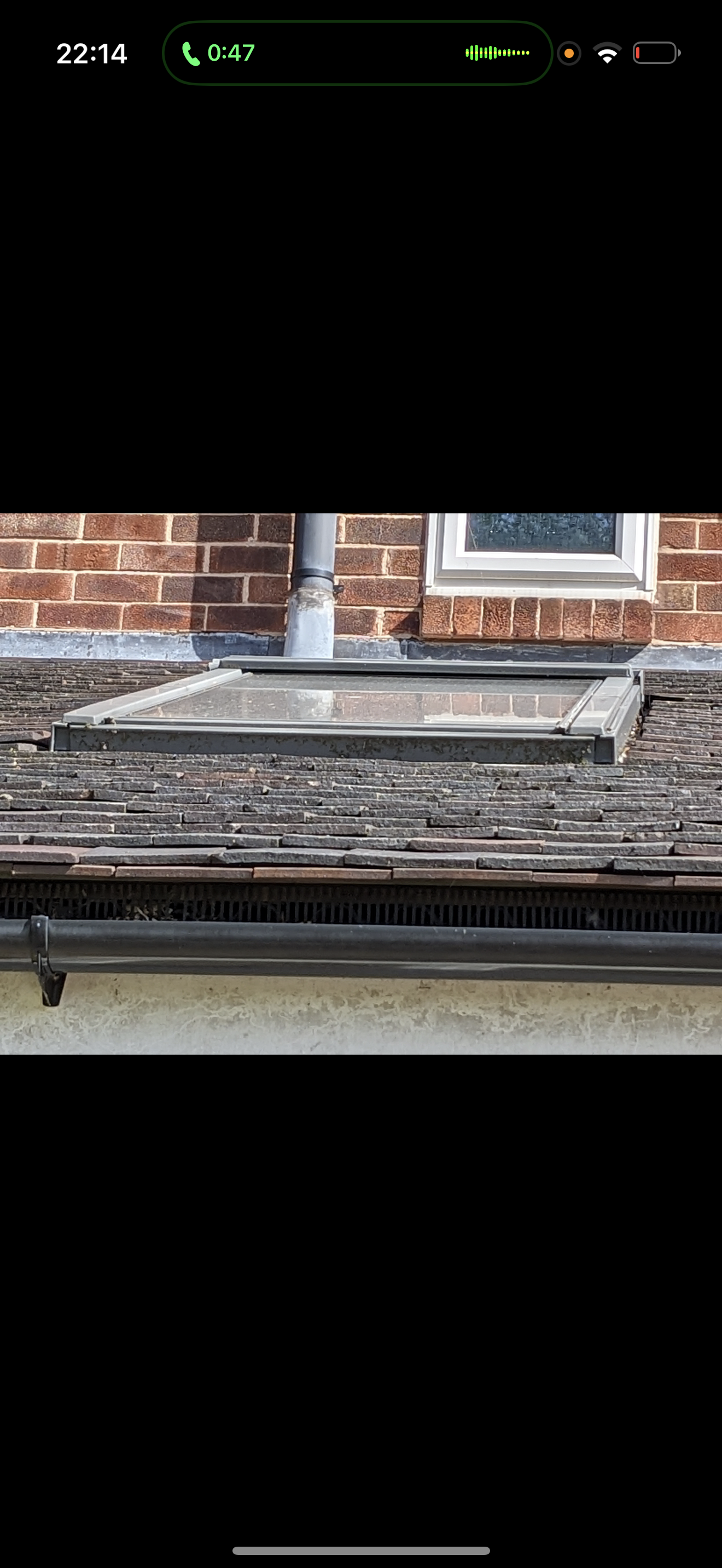 Genuine example of a VELUX glass replacement completed by Skylight Fitters