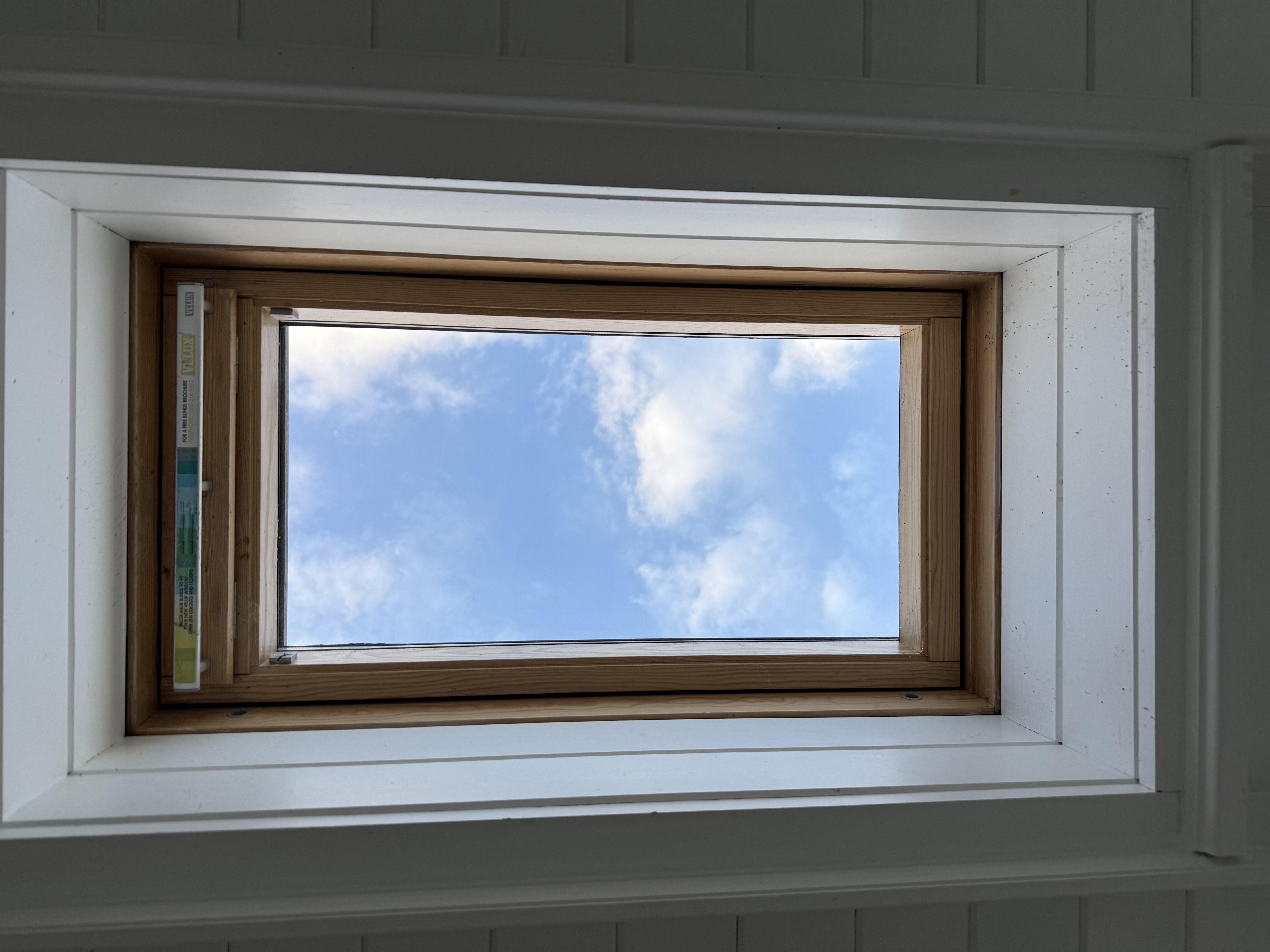 Genuine example of a VELUX glass replacement completed by Skylight Fitters