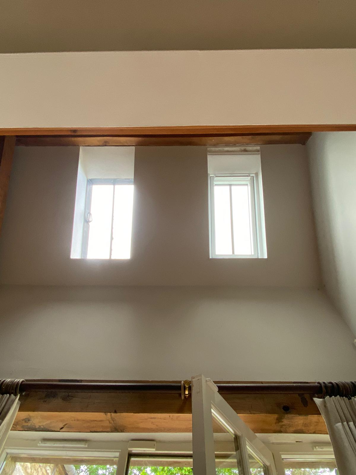 Real installation photo of a VELUX repair service