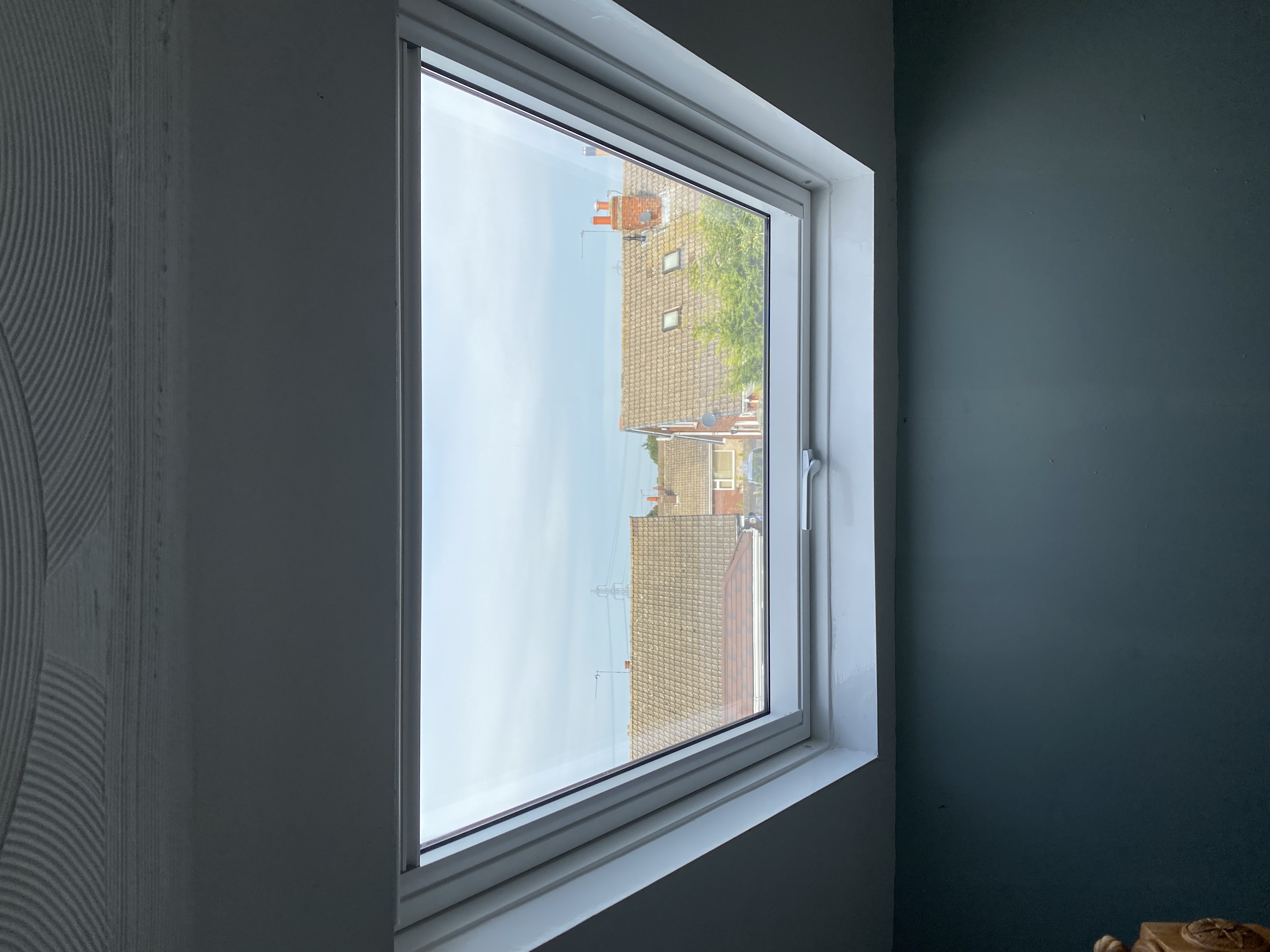 Real installation photo of a VELUX repair service