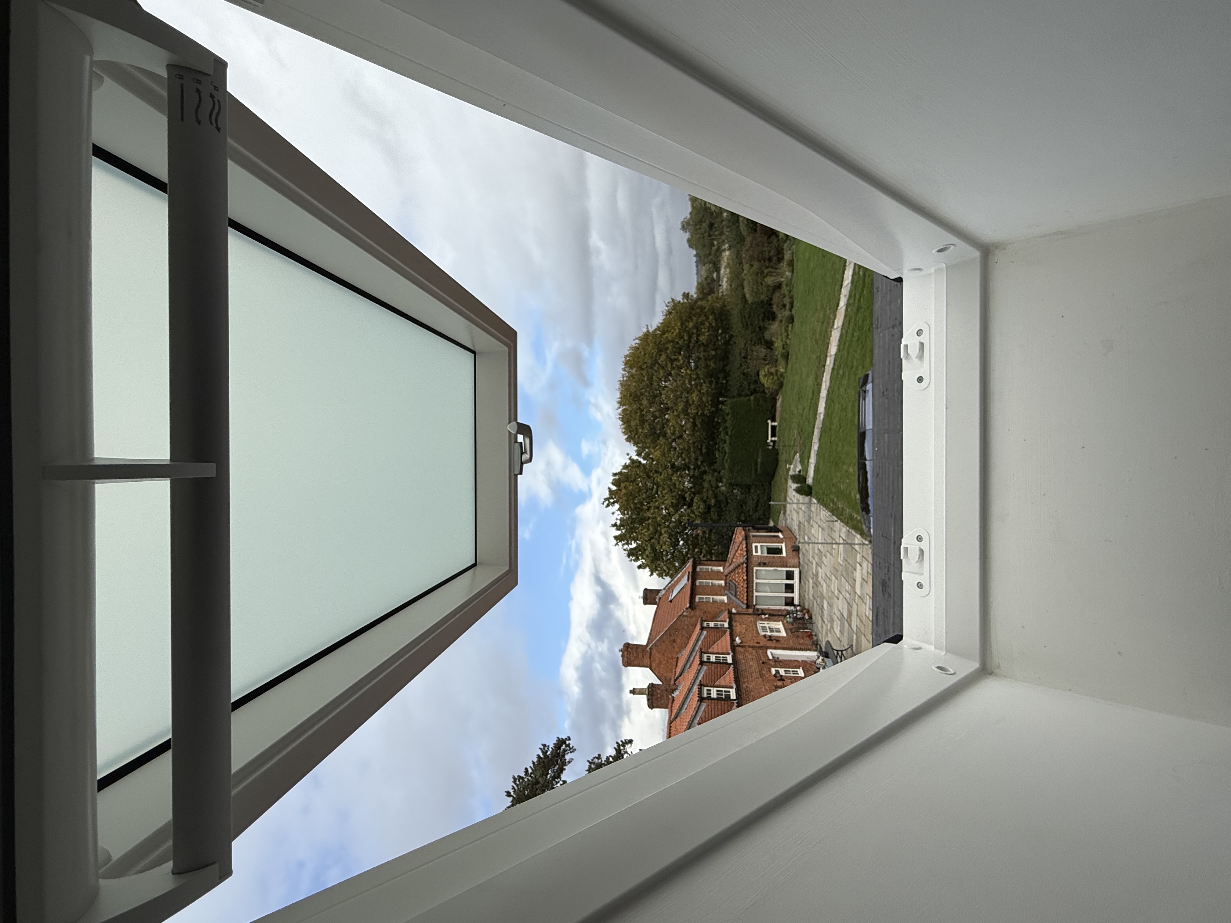 Photo showing a completed VELUX repair service