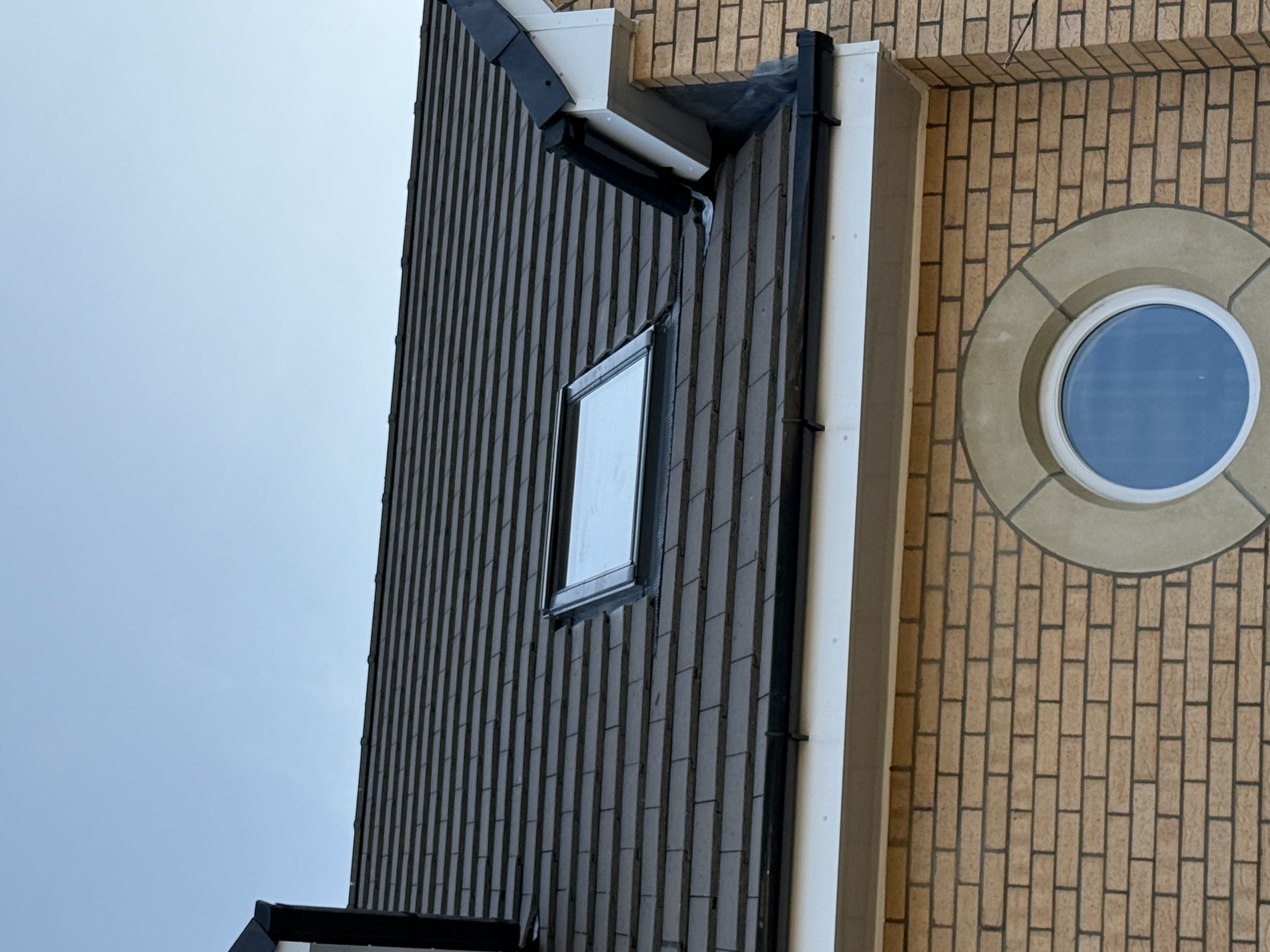 Real installation photo of a VELUX repair service