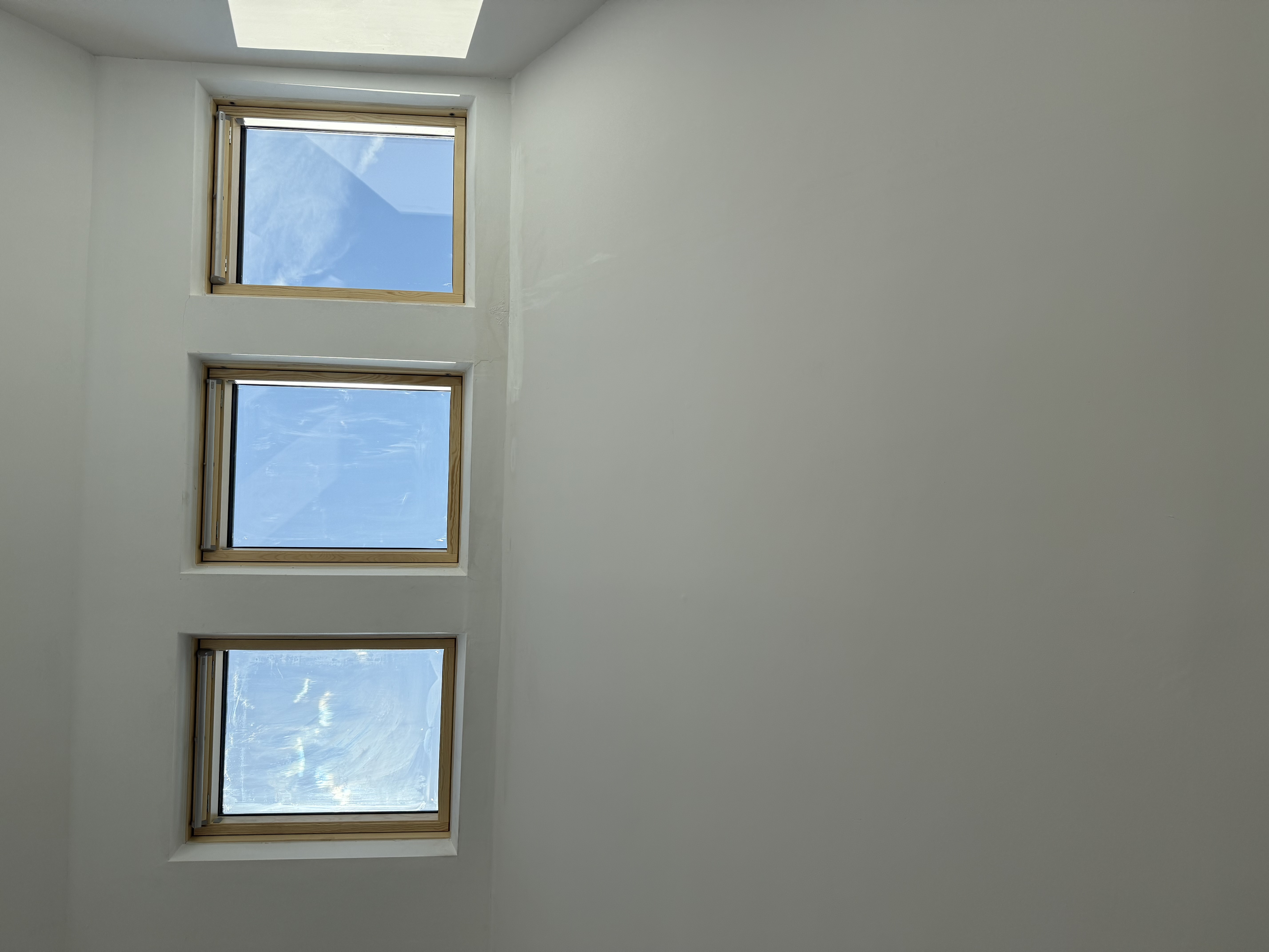Real installation photo of a VELUX repair service