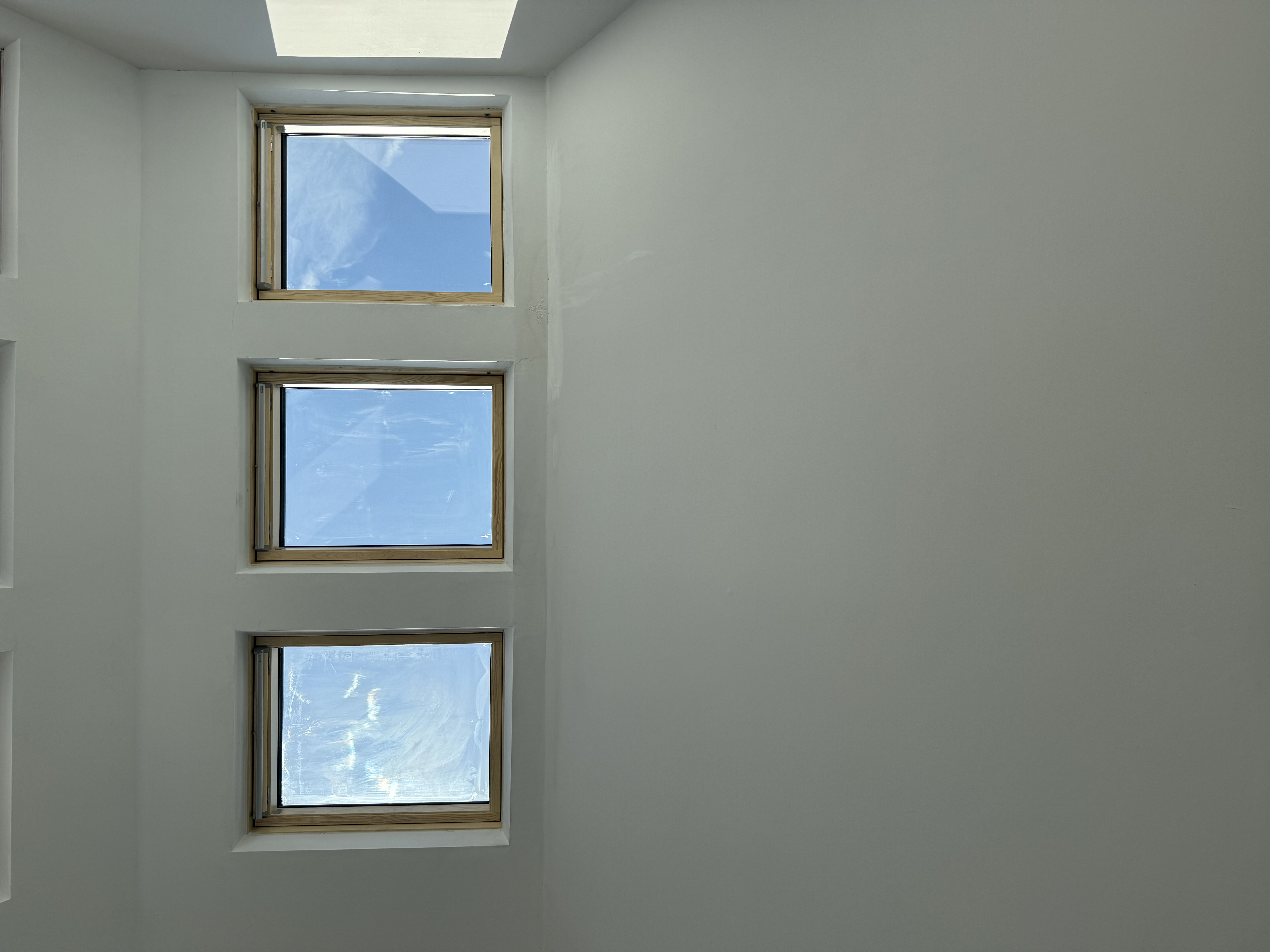 Photo showing a completed VELUX repair service