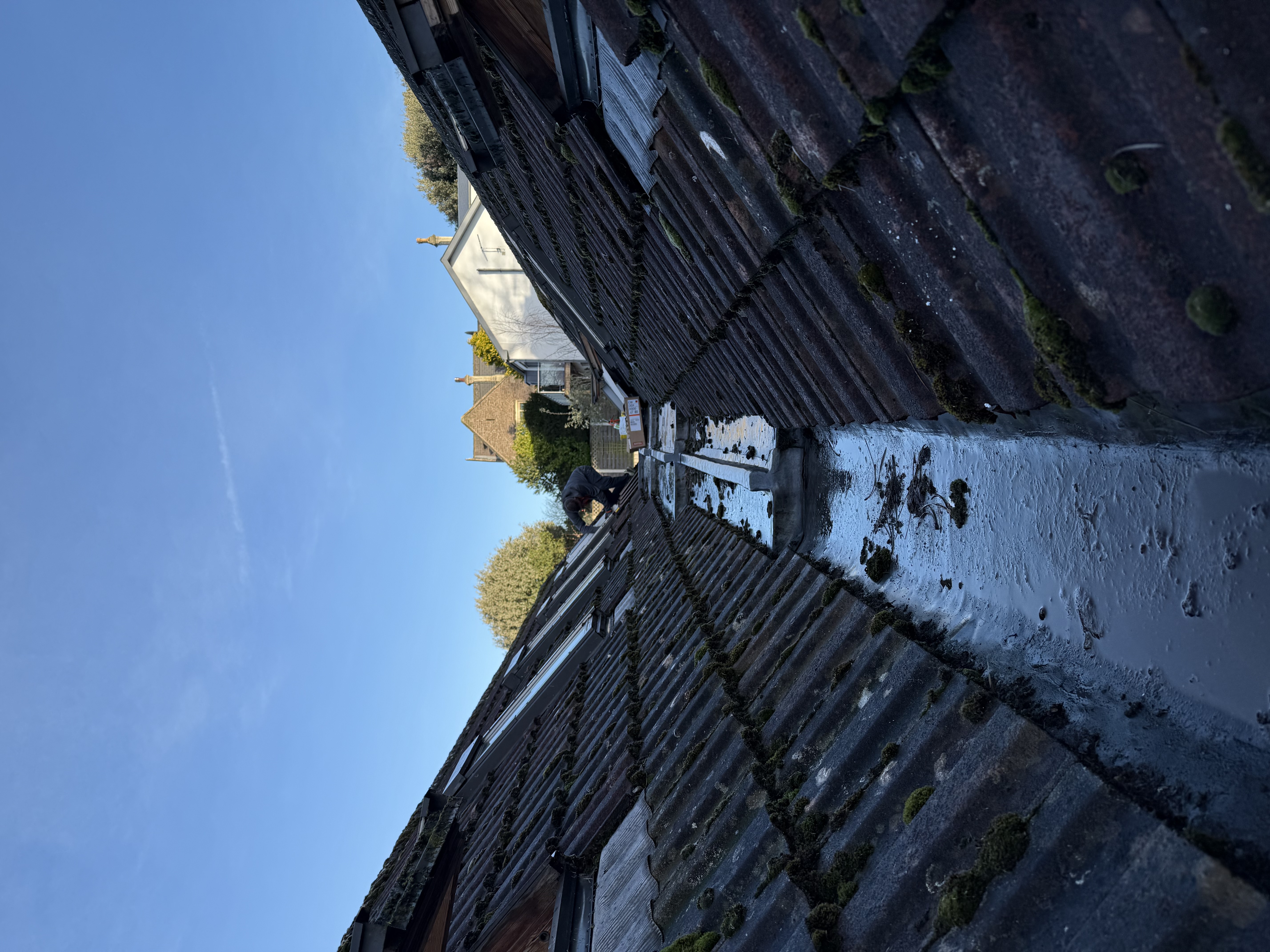 Real installation photo of a VELUX replacement