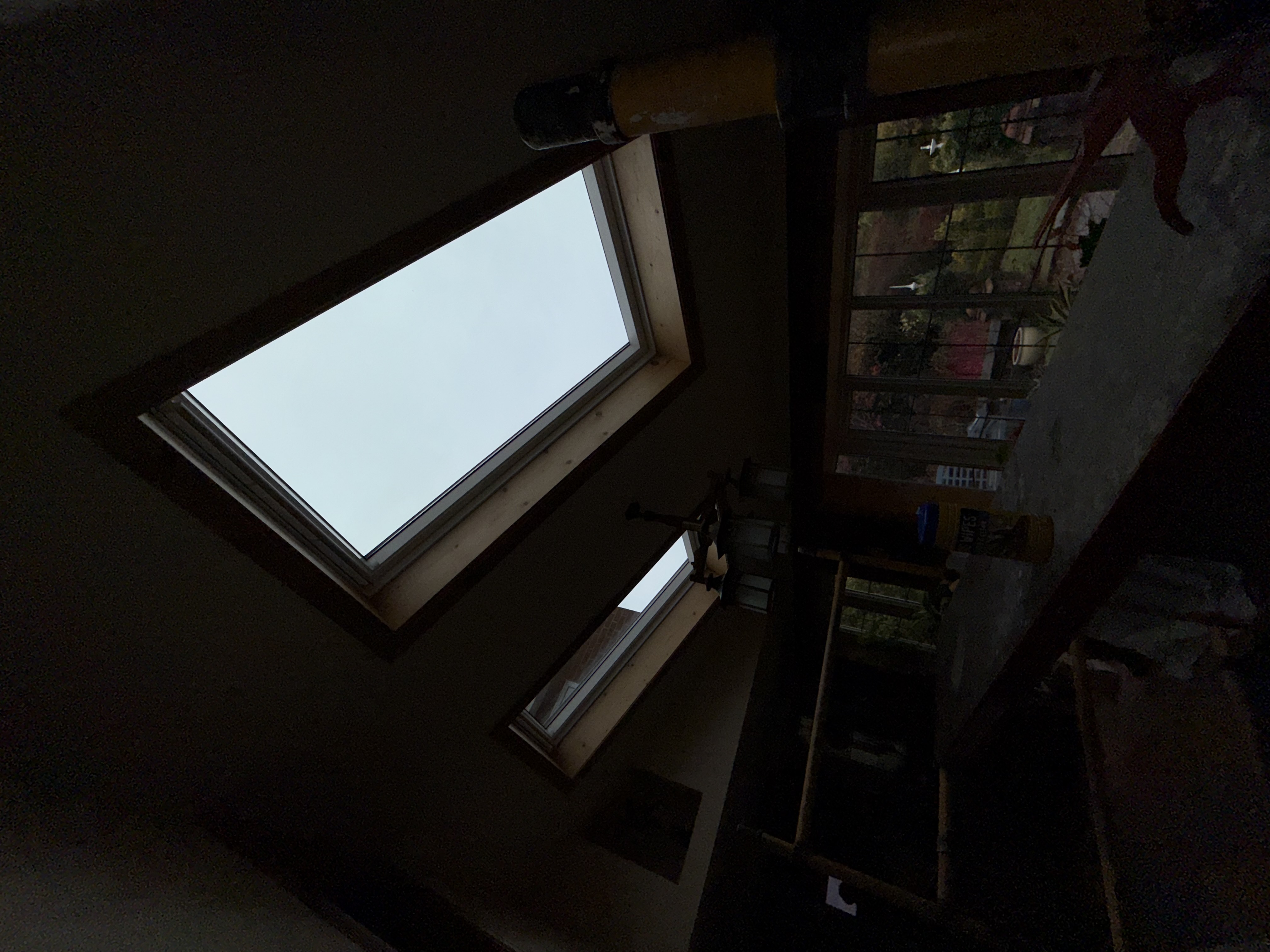 Real installation photo of a VELUX replacement
