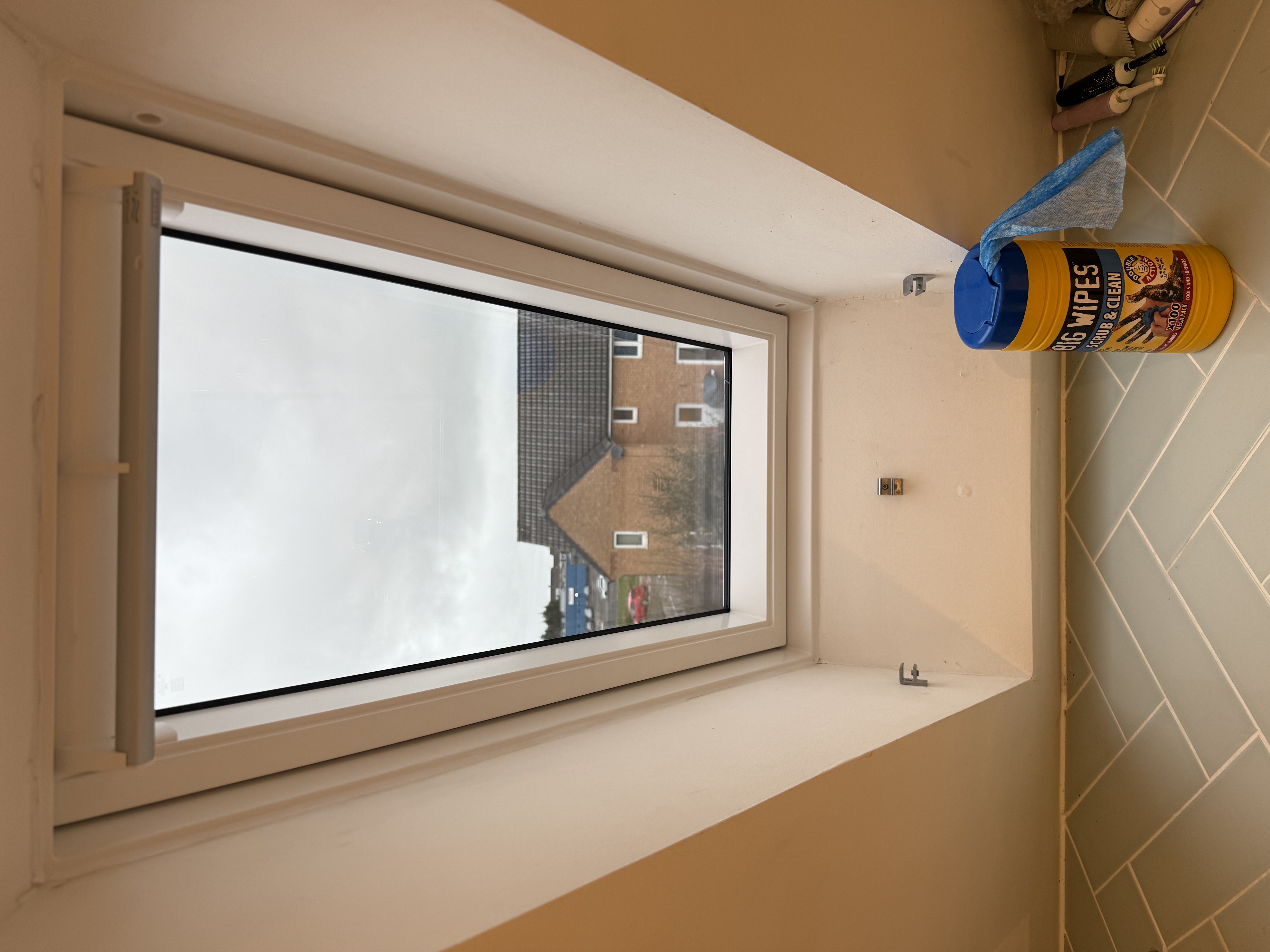 Real installation photo of a VELUX replacement