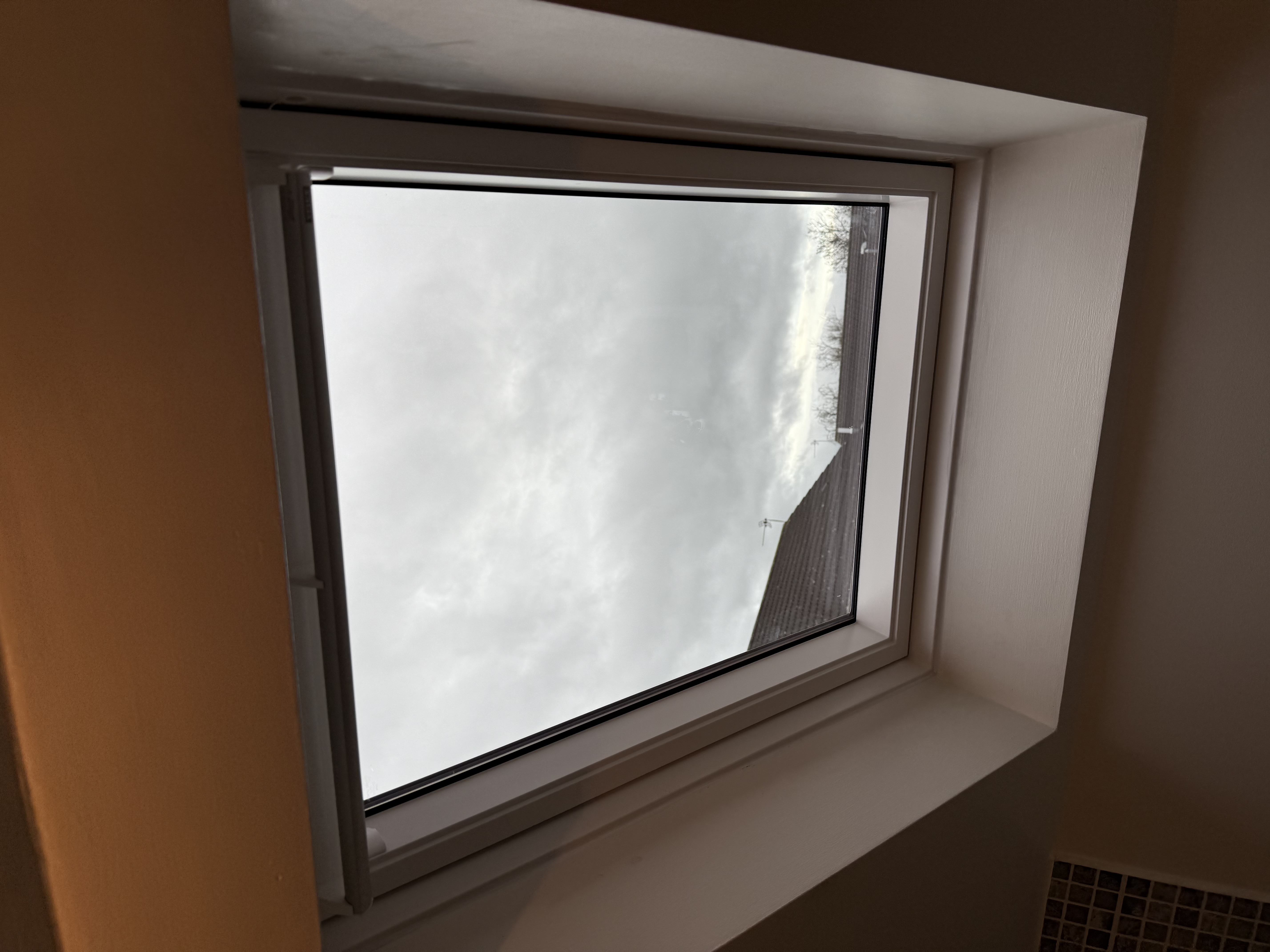 Real installation photo of a VELUX replacement