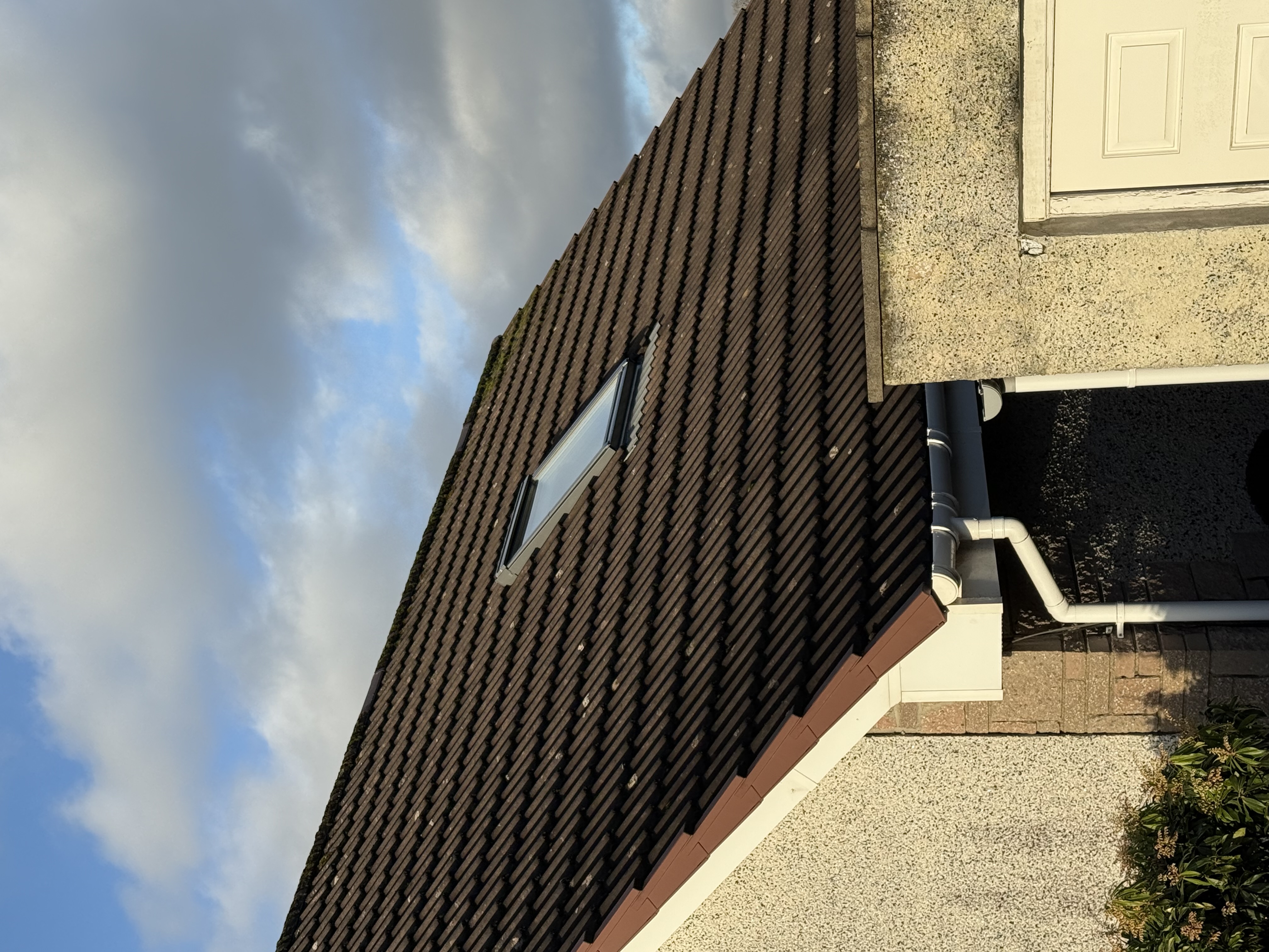 Real installation photo of a VELUX replacement