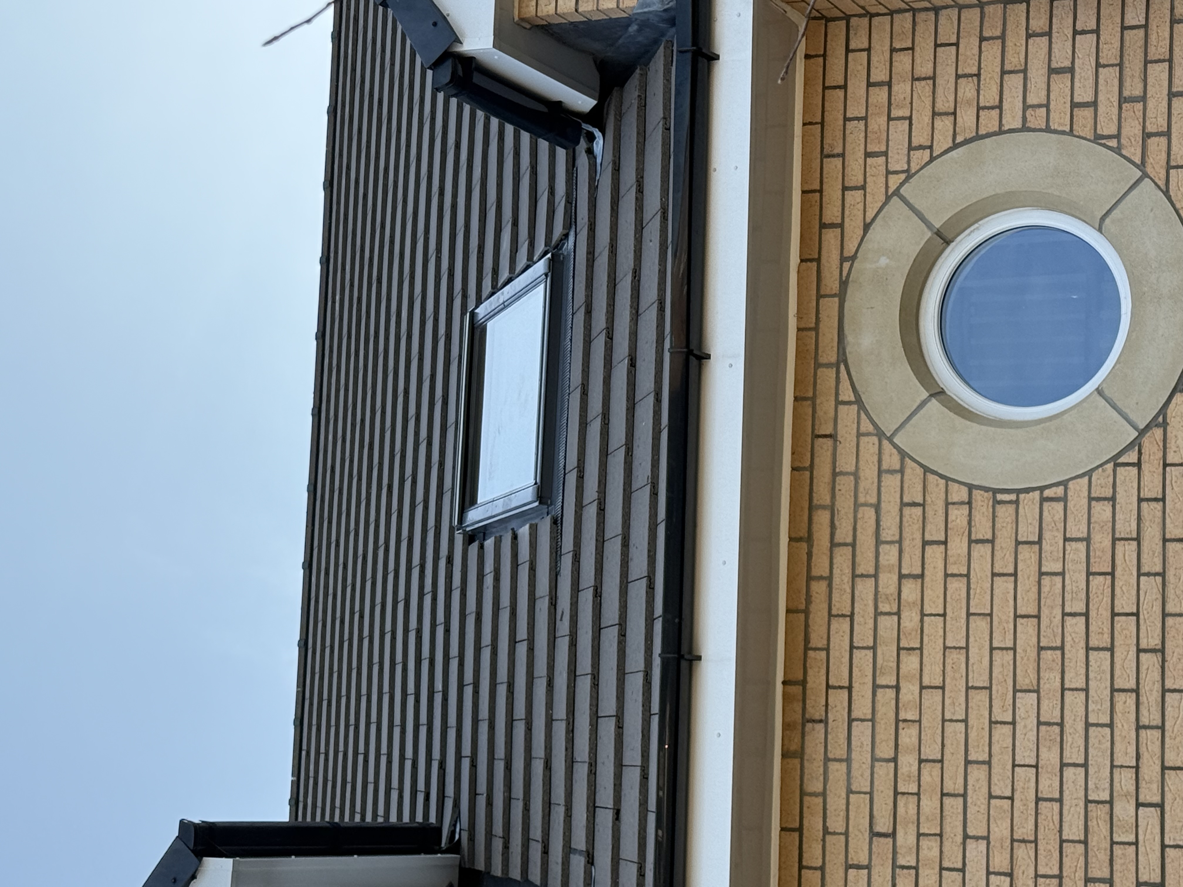 Photo showing a completed VELUX replacement