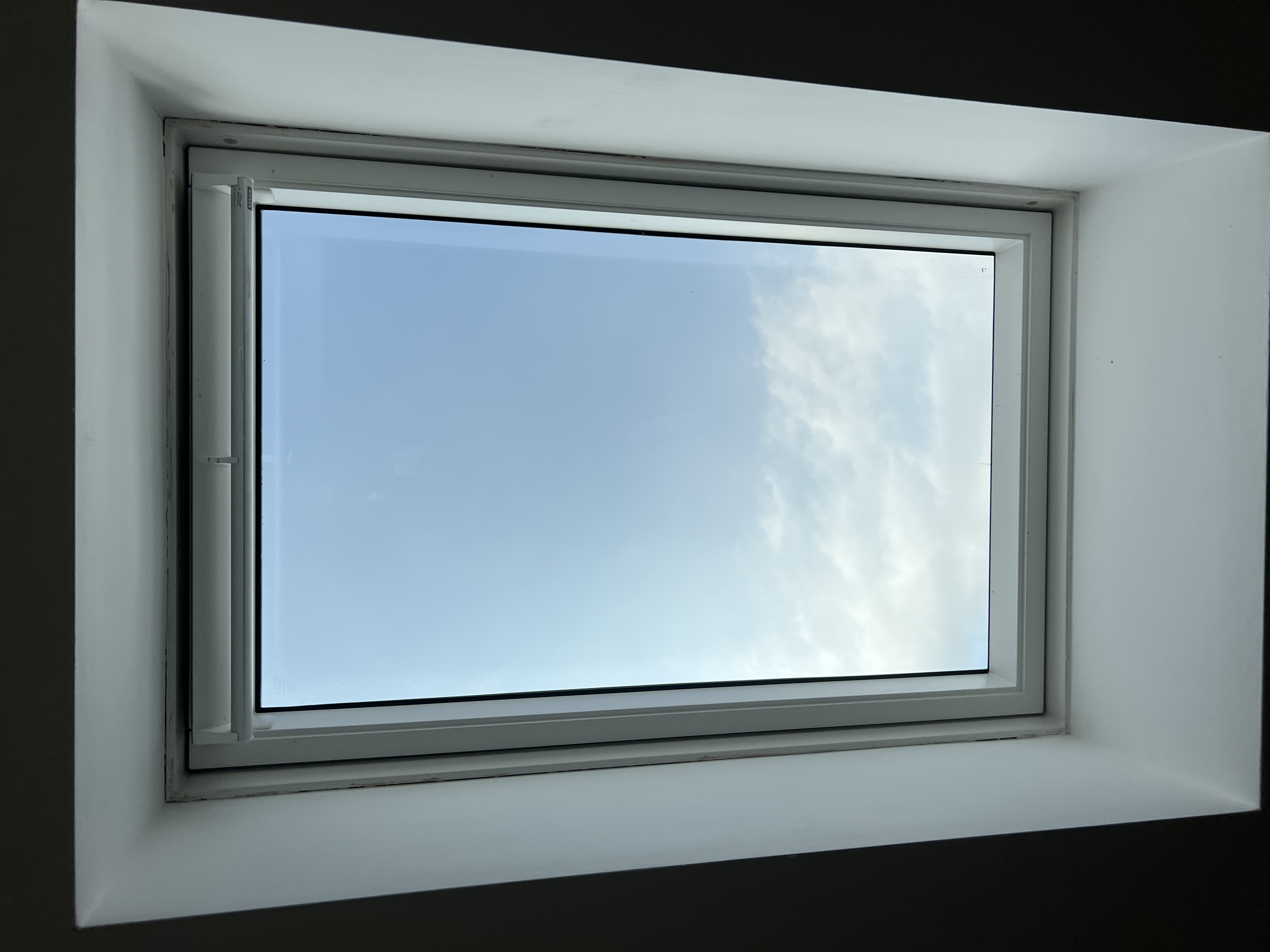 Photo showing a completed VELUX replacement