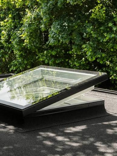 Real installation photo of a VELUX replacement