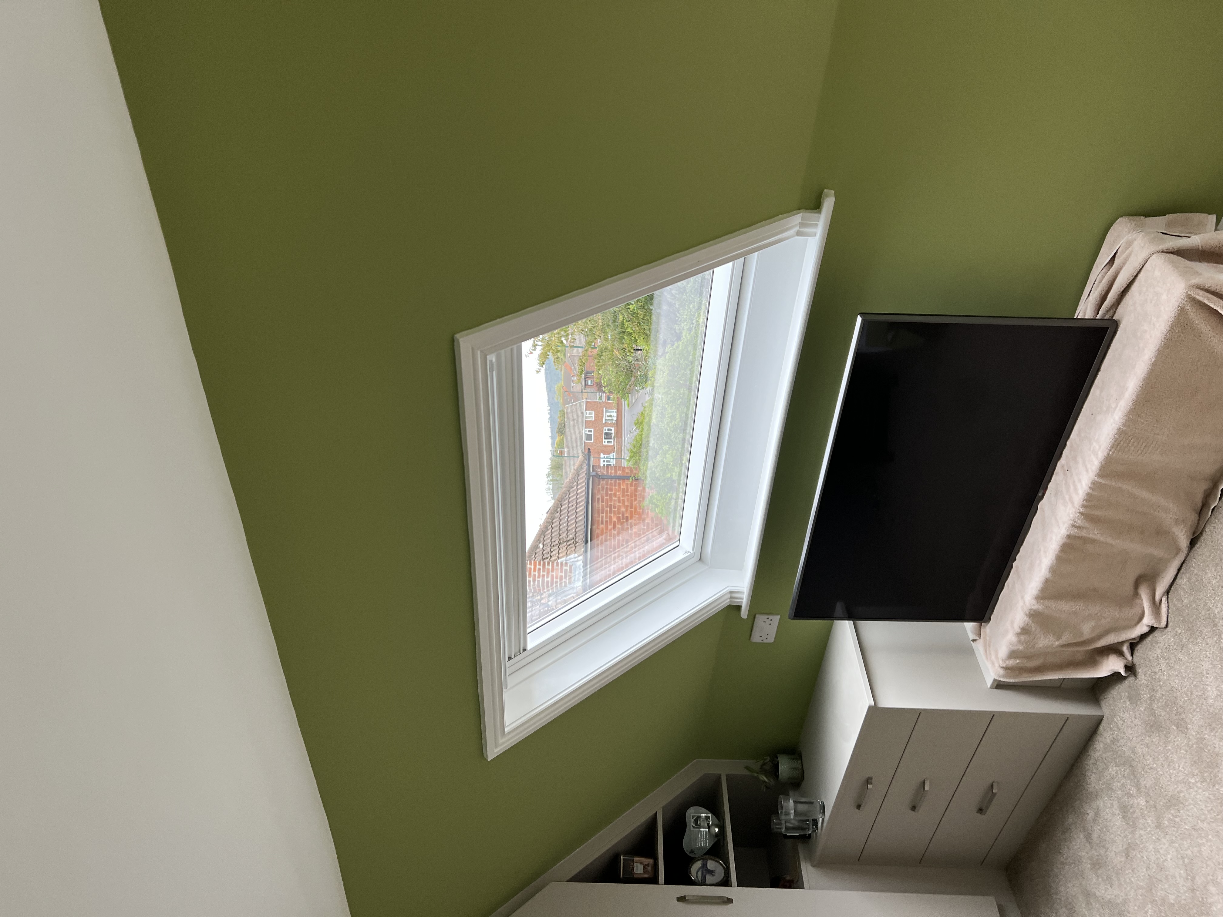 Photo showing a completed VELUX replacement