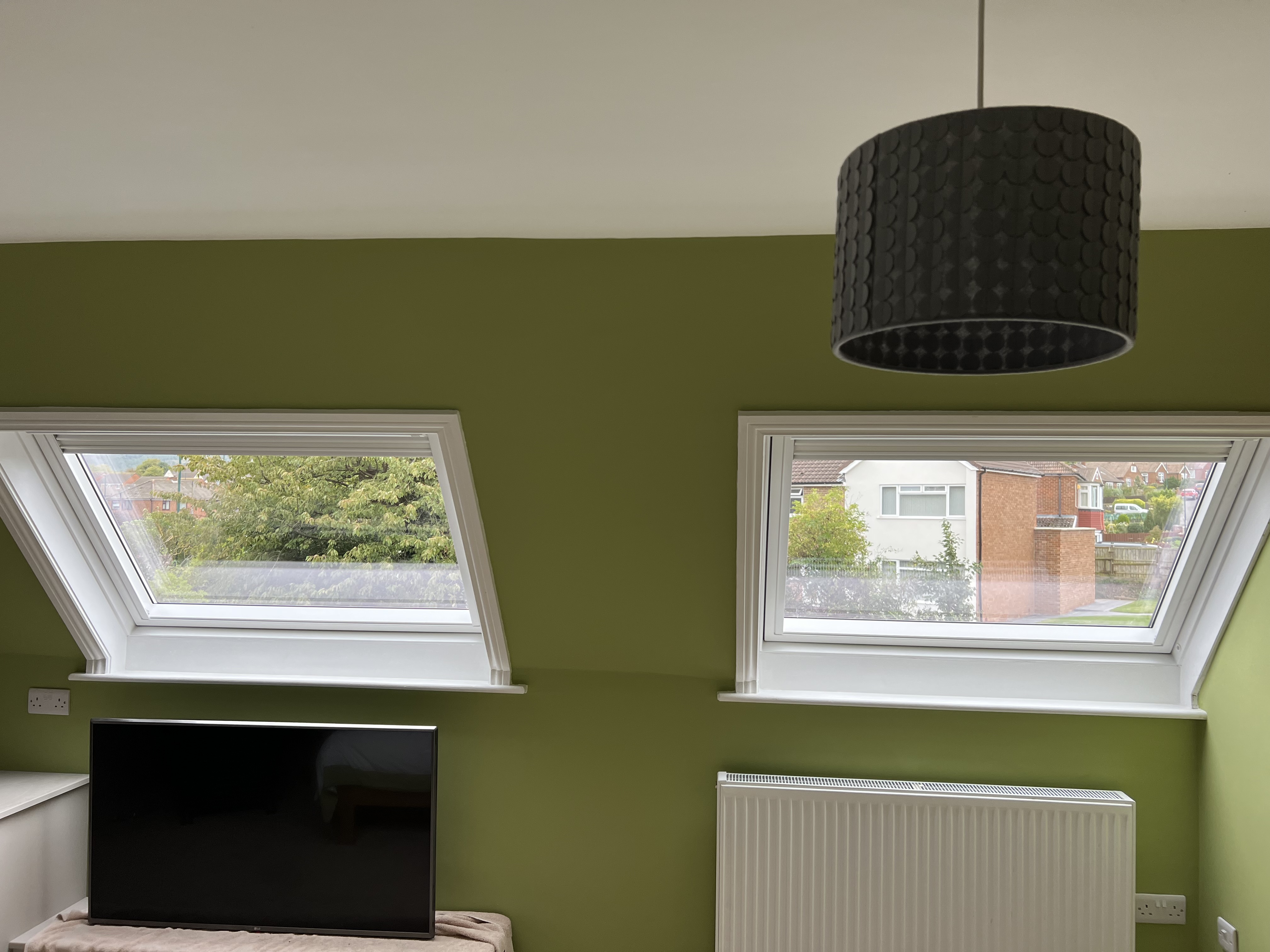 Real installation photo of a VELUX replacement
