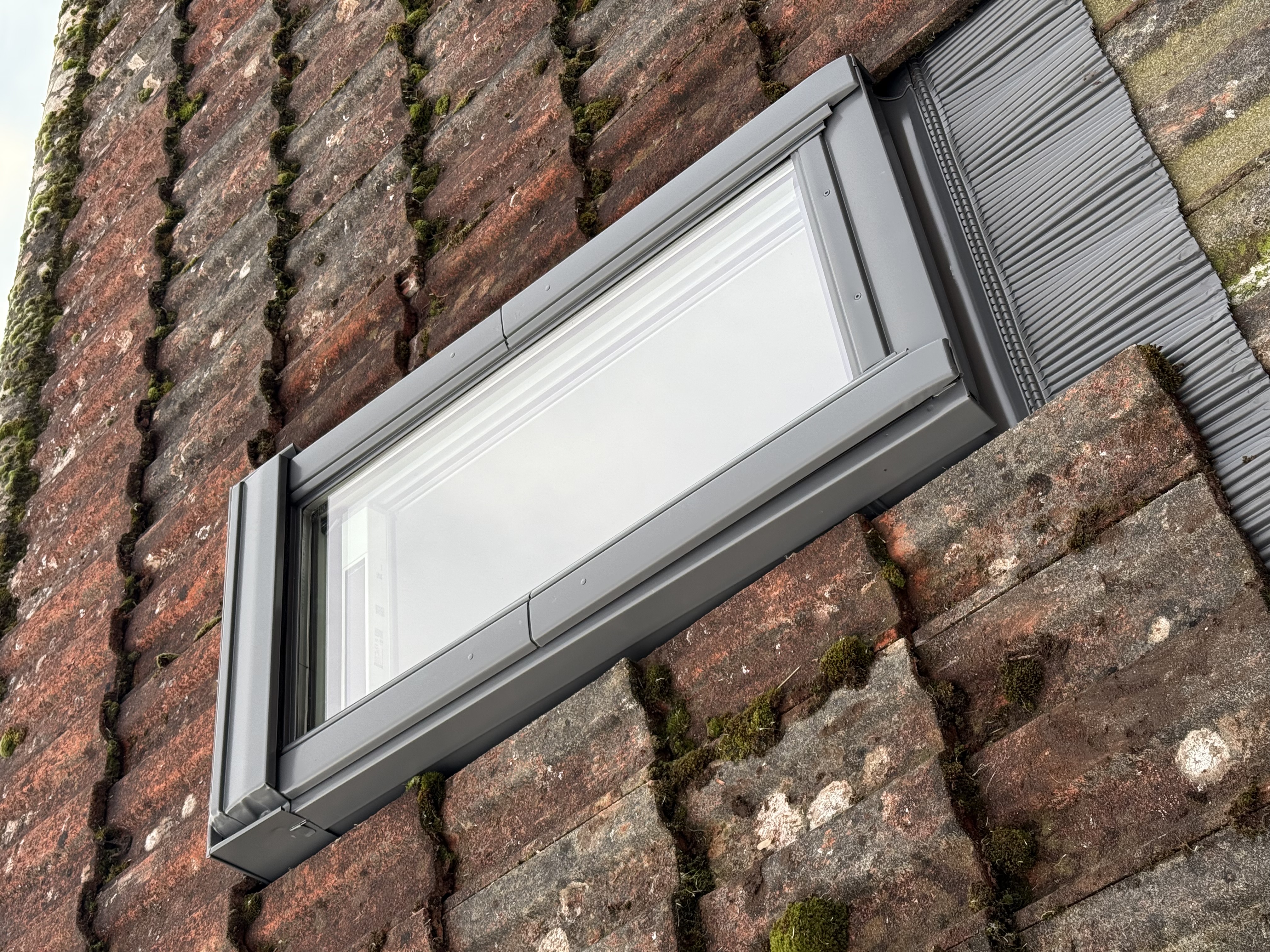 Real installation photo of a VELUX replacement