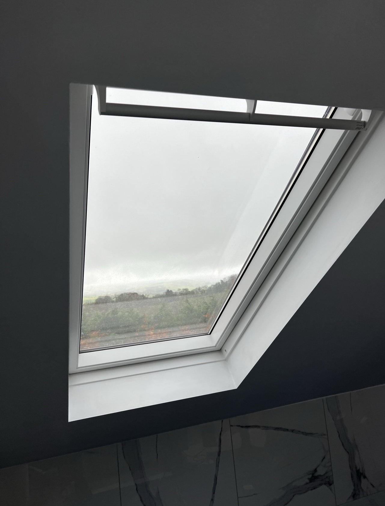 Photo showing a completed VELUX replacement