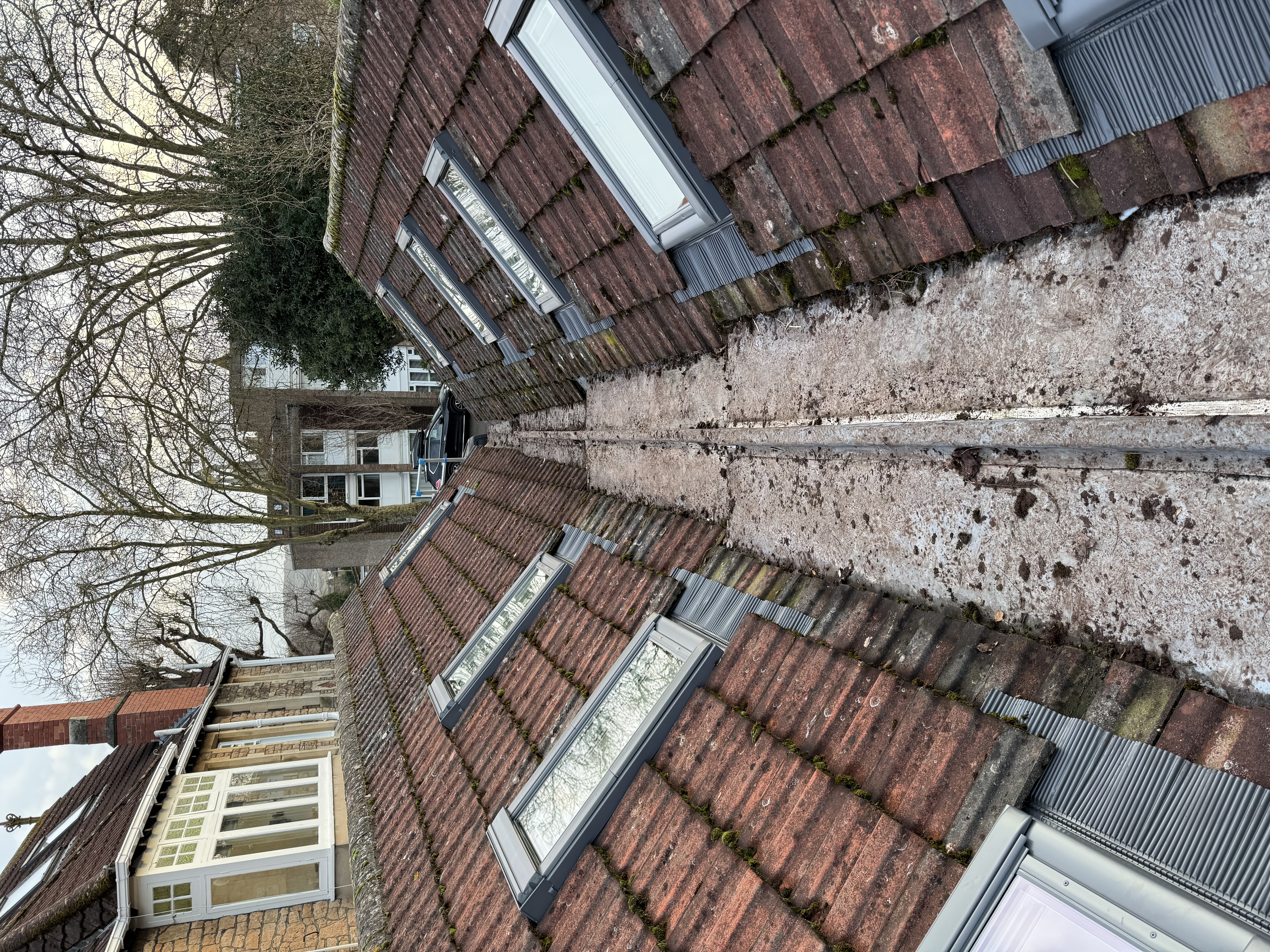Real installation photo of a VELUX replacement
