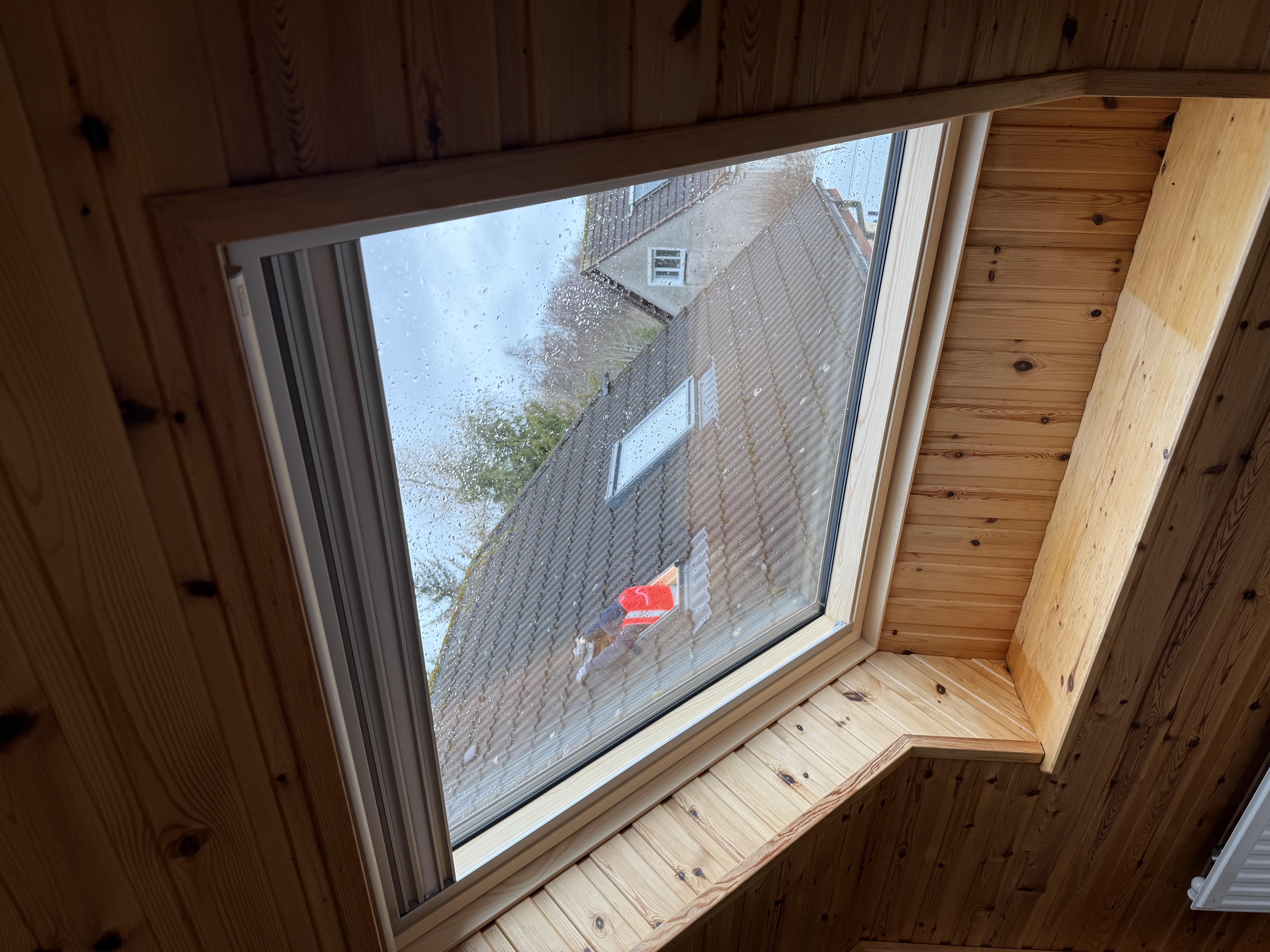 Real installation photo of a VELUX replacement