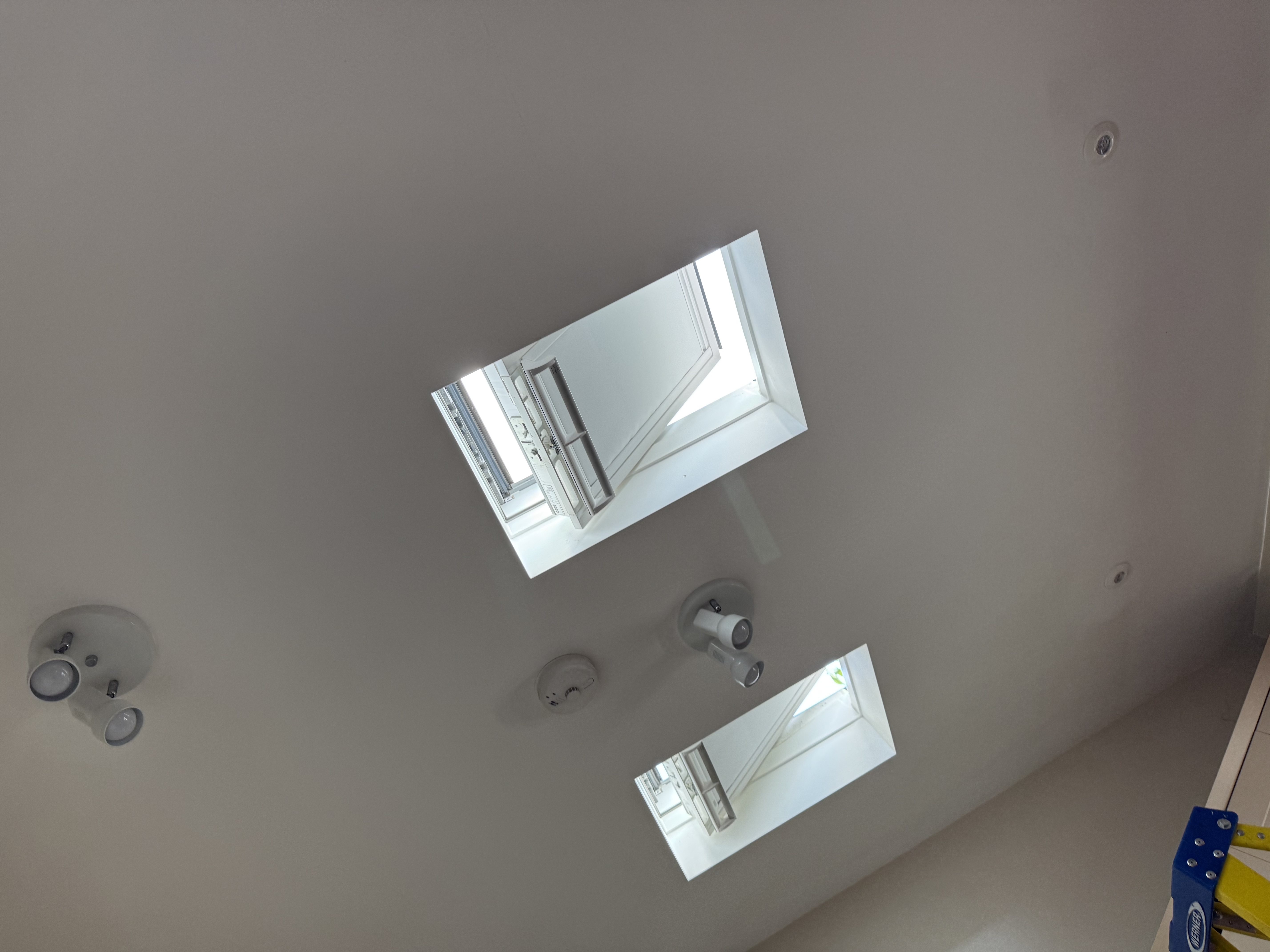 Photo showing a completed VELUX replacement