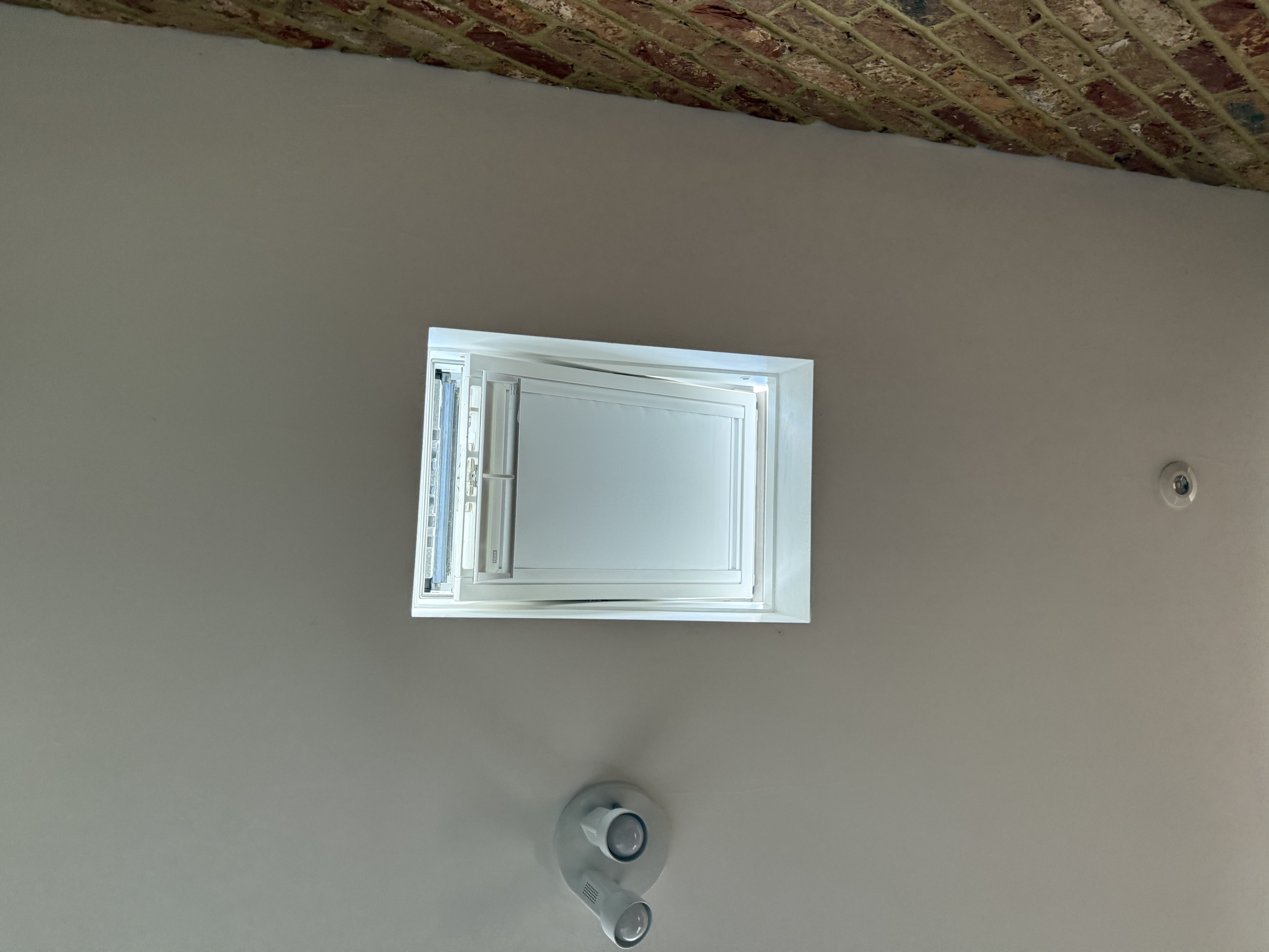 Real installation photo of a VELUX replacement