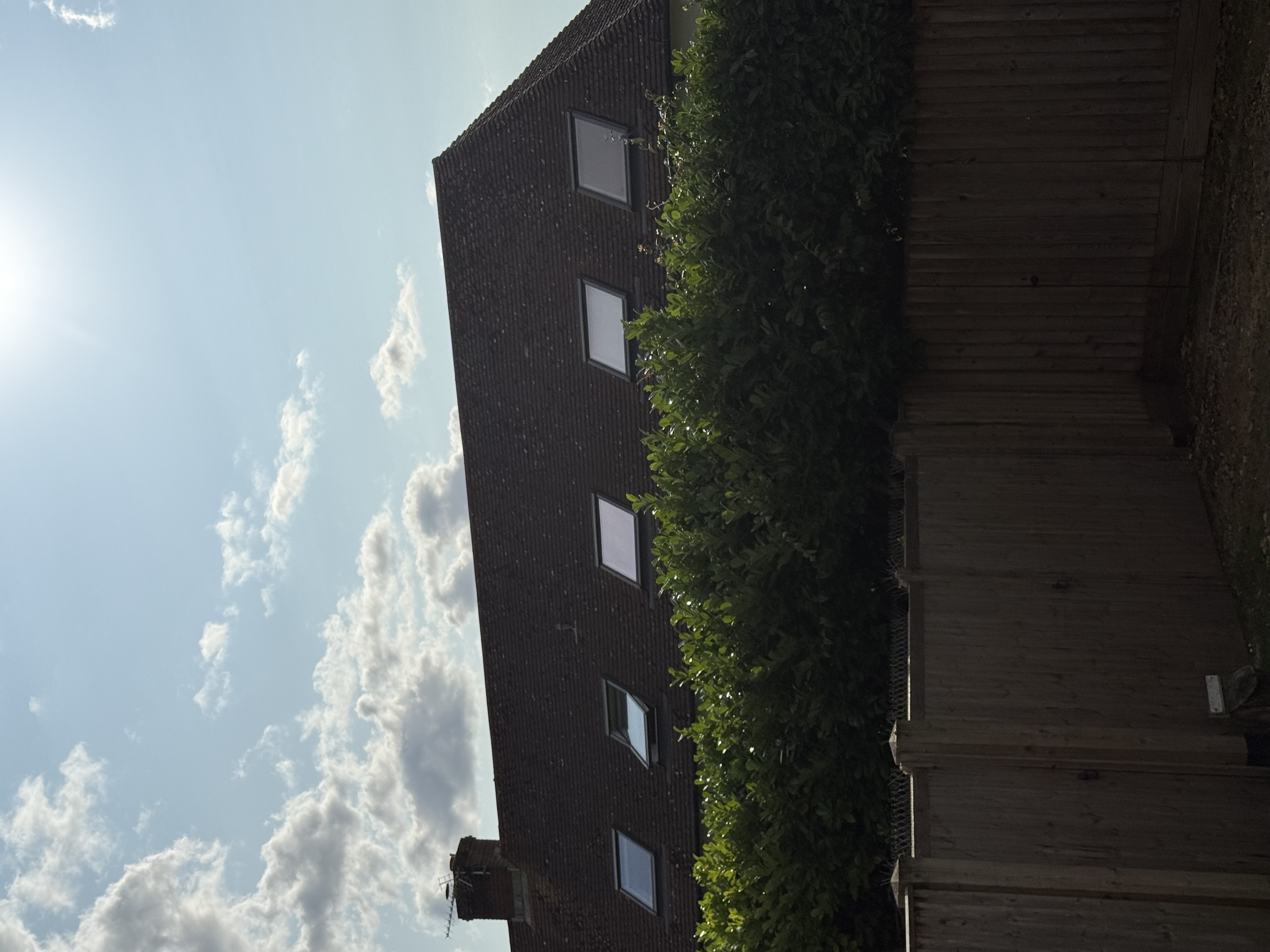 Photo showing a completed VELUX replacement