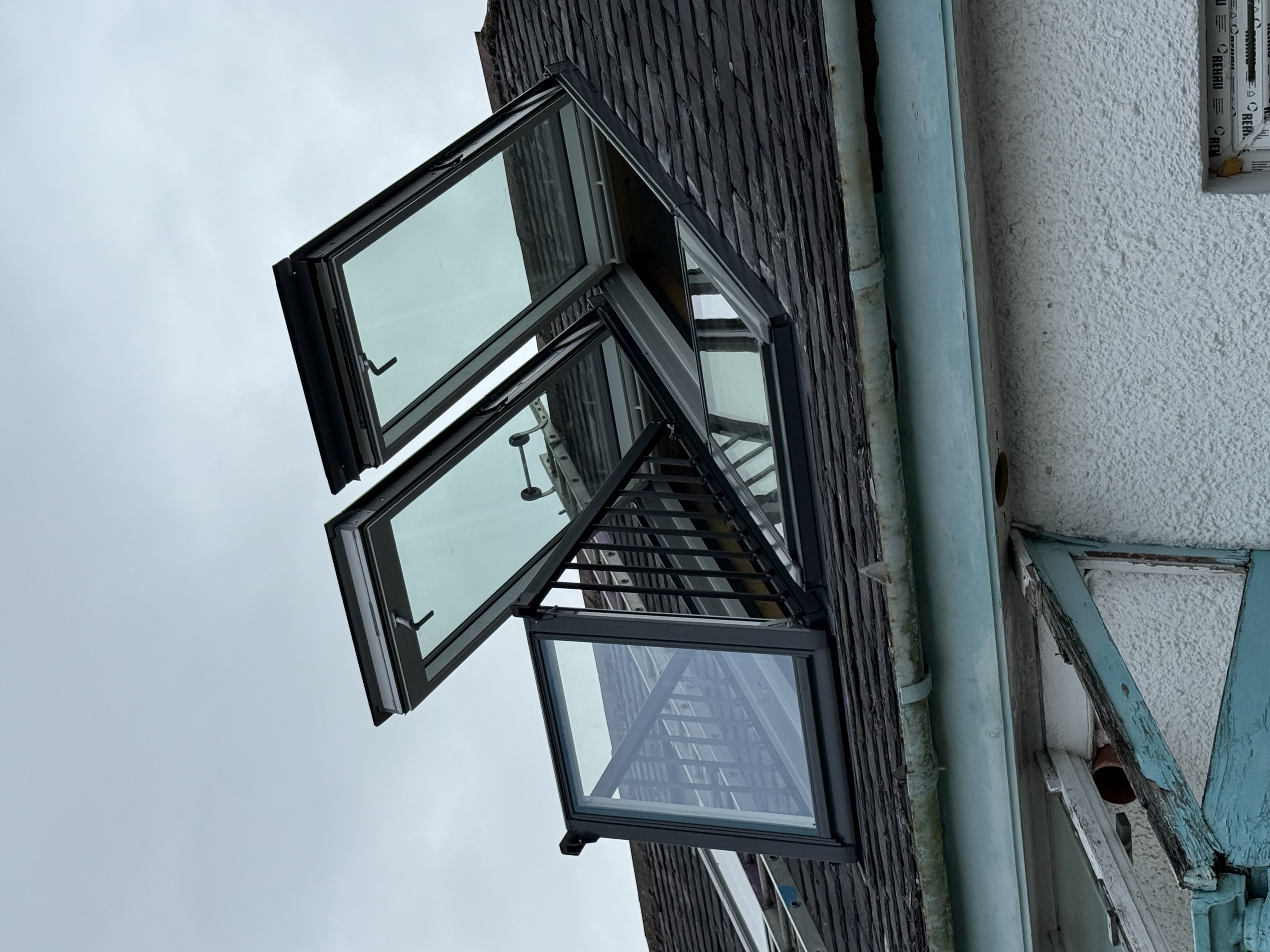 Real installation photo of a VELUX replacement