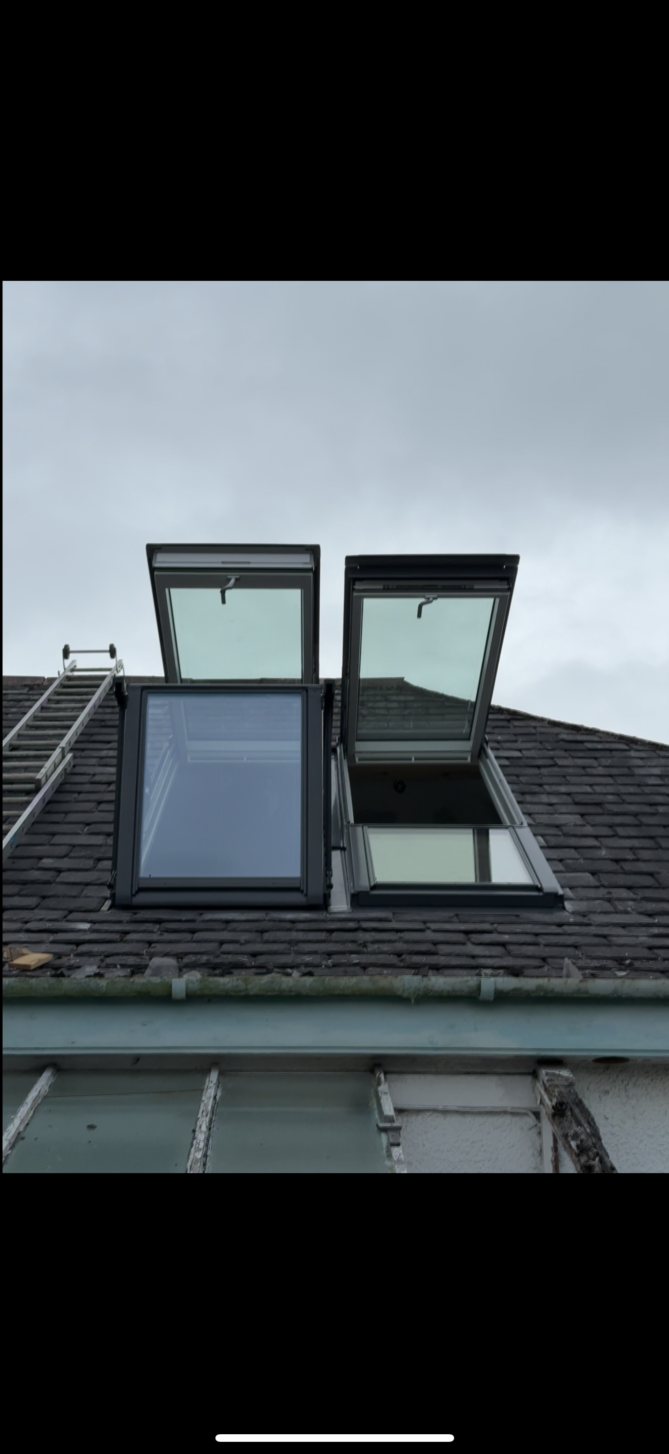Example VELUX replacement work by Skylight Fitters
