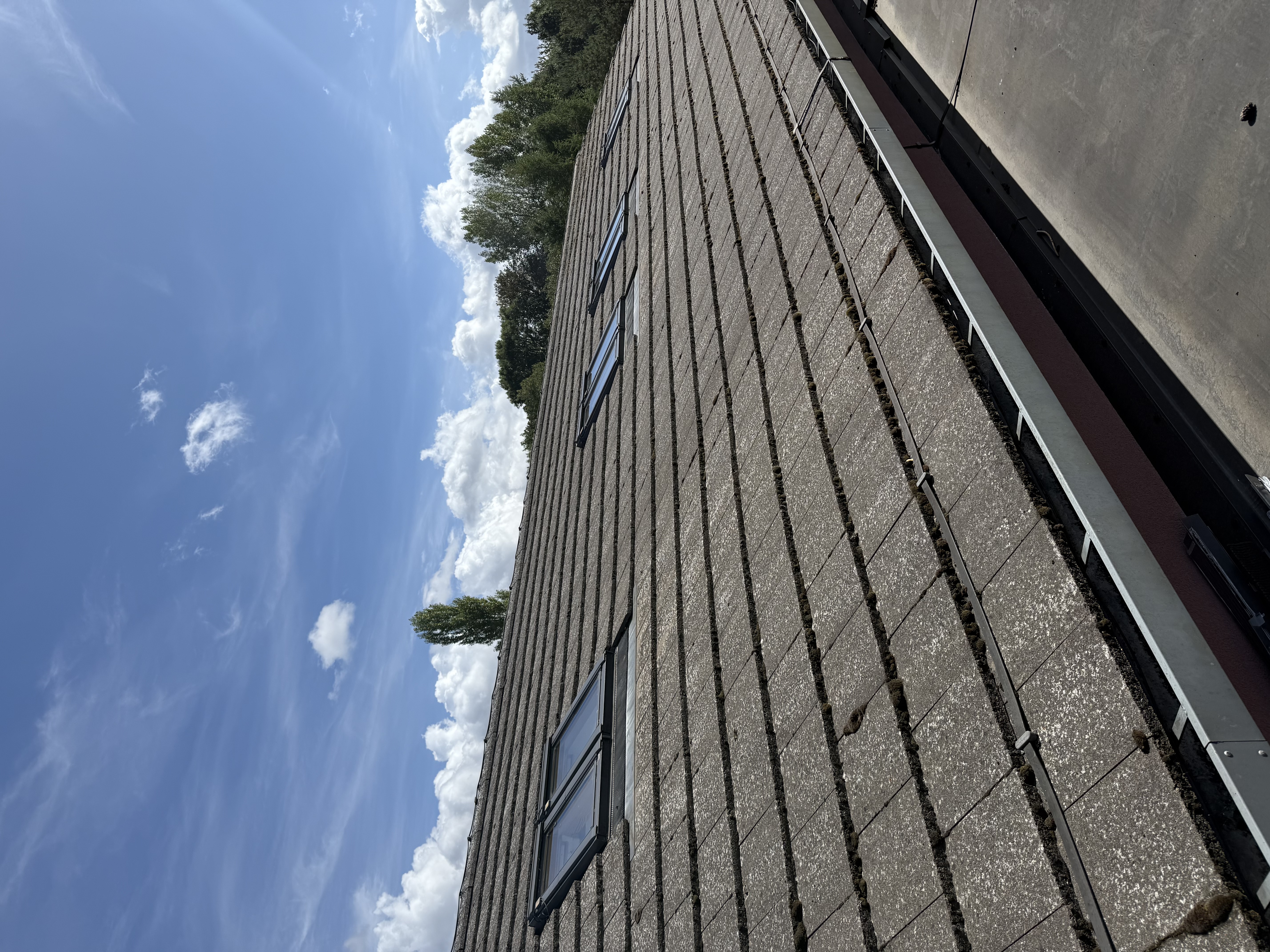 Real installation photo of a VELUX replacement