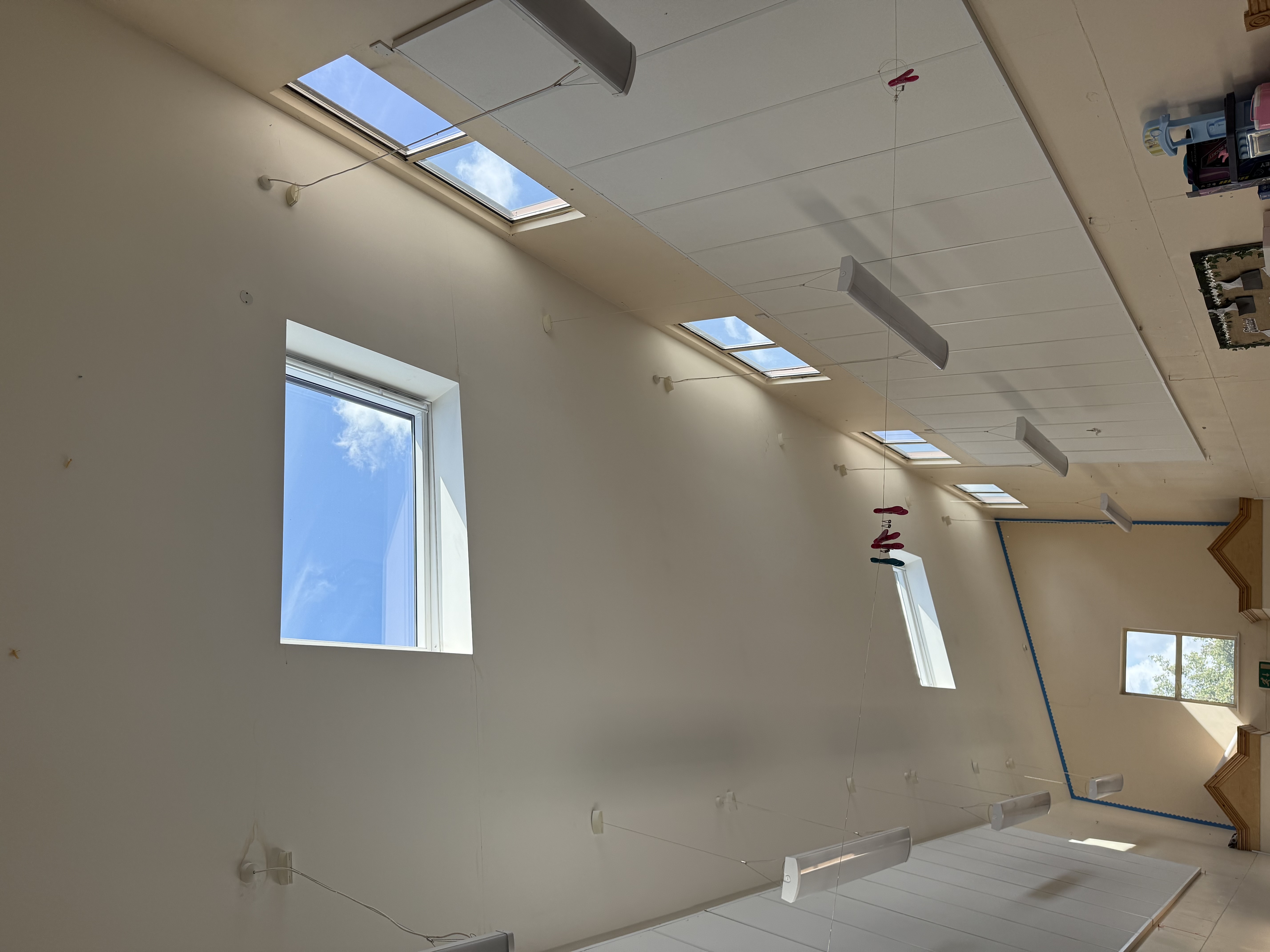 Real installation photo of a VELUX replacement