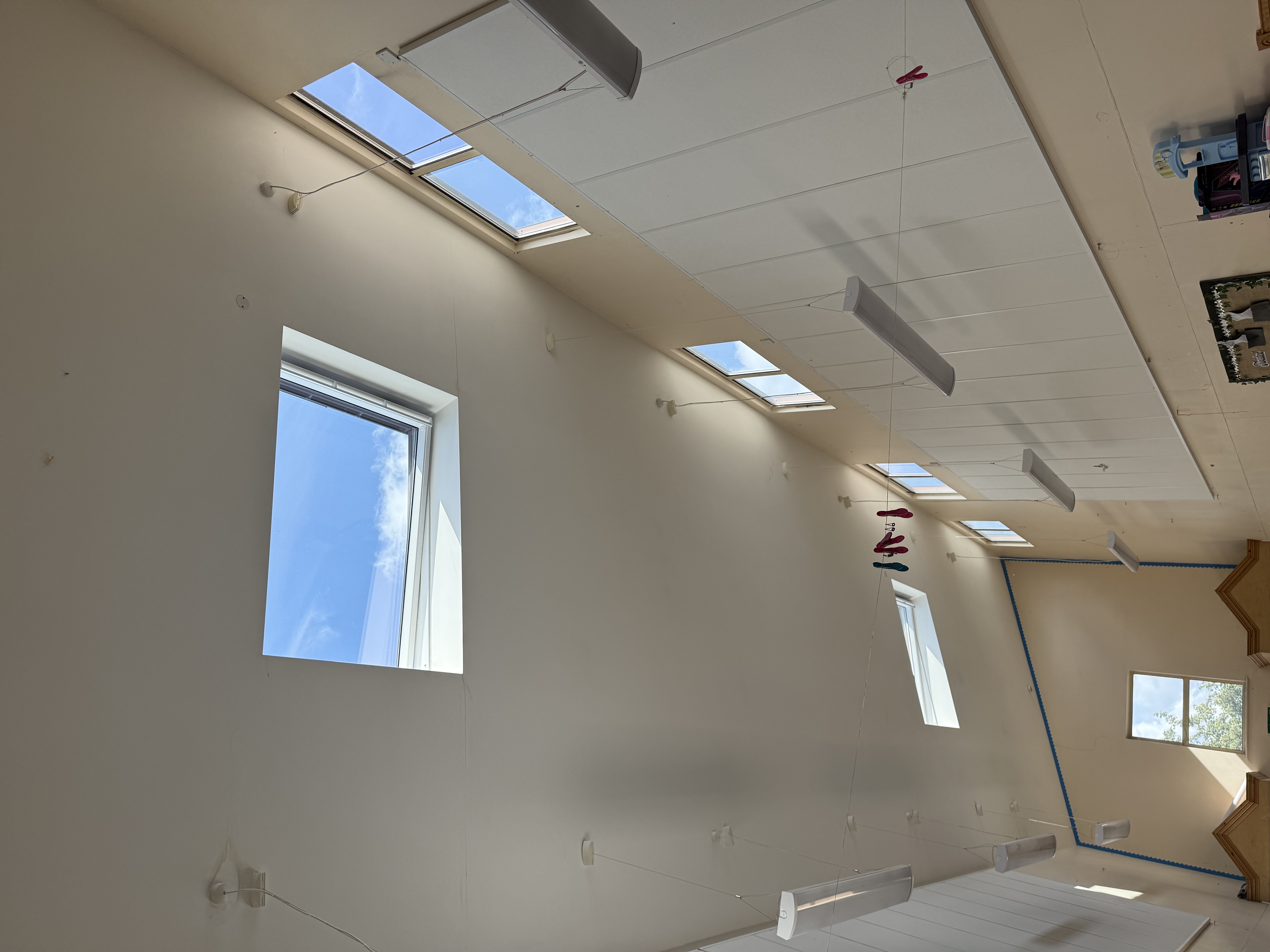 Photo showing a completed VELUX replacement