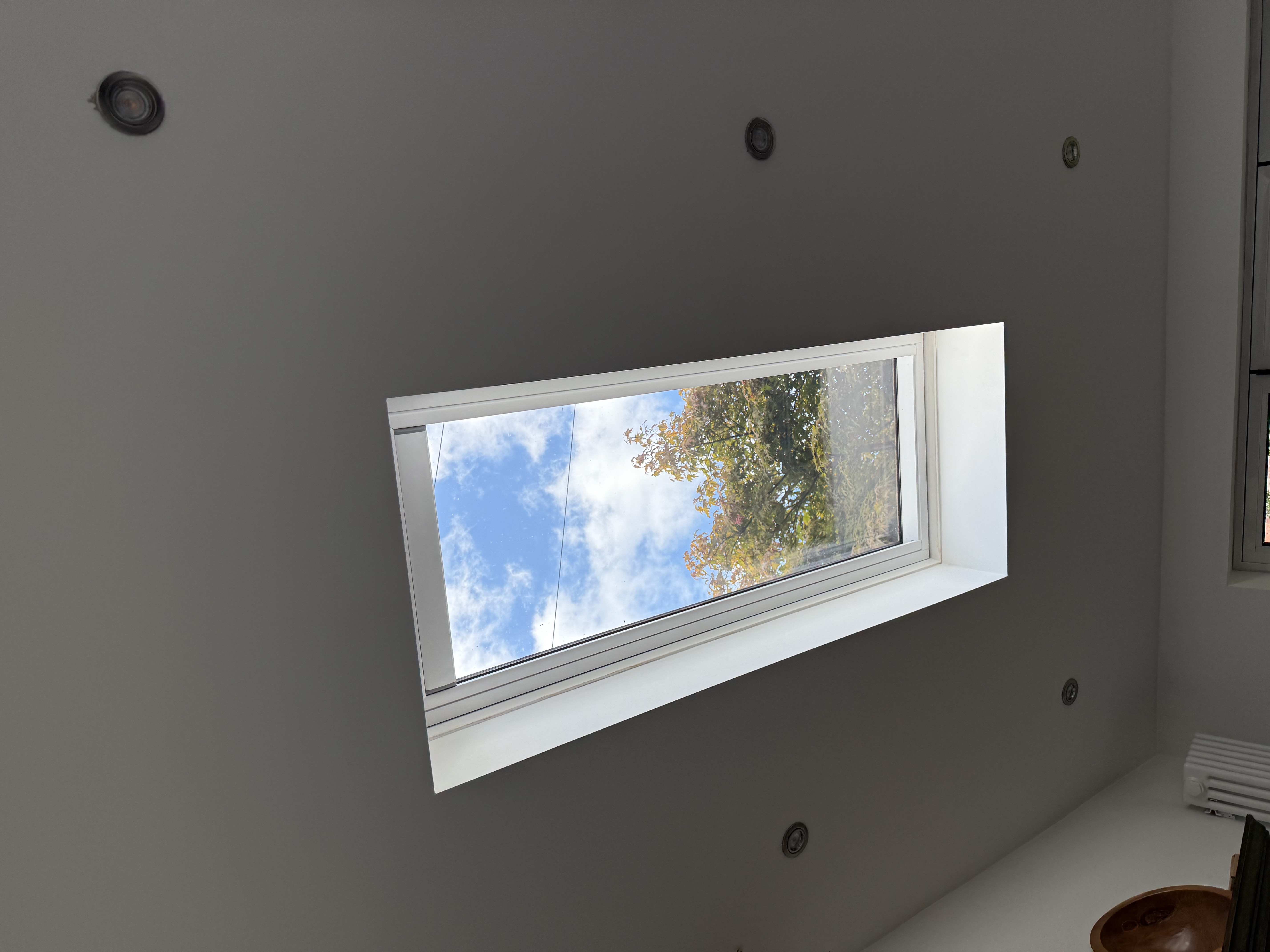 Photo showing a completed VELUX replacement