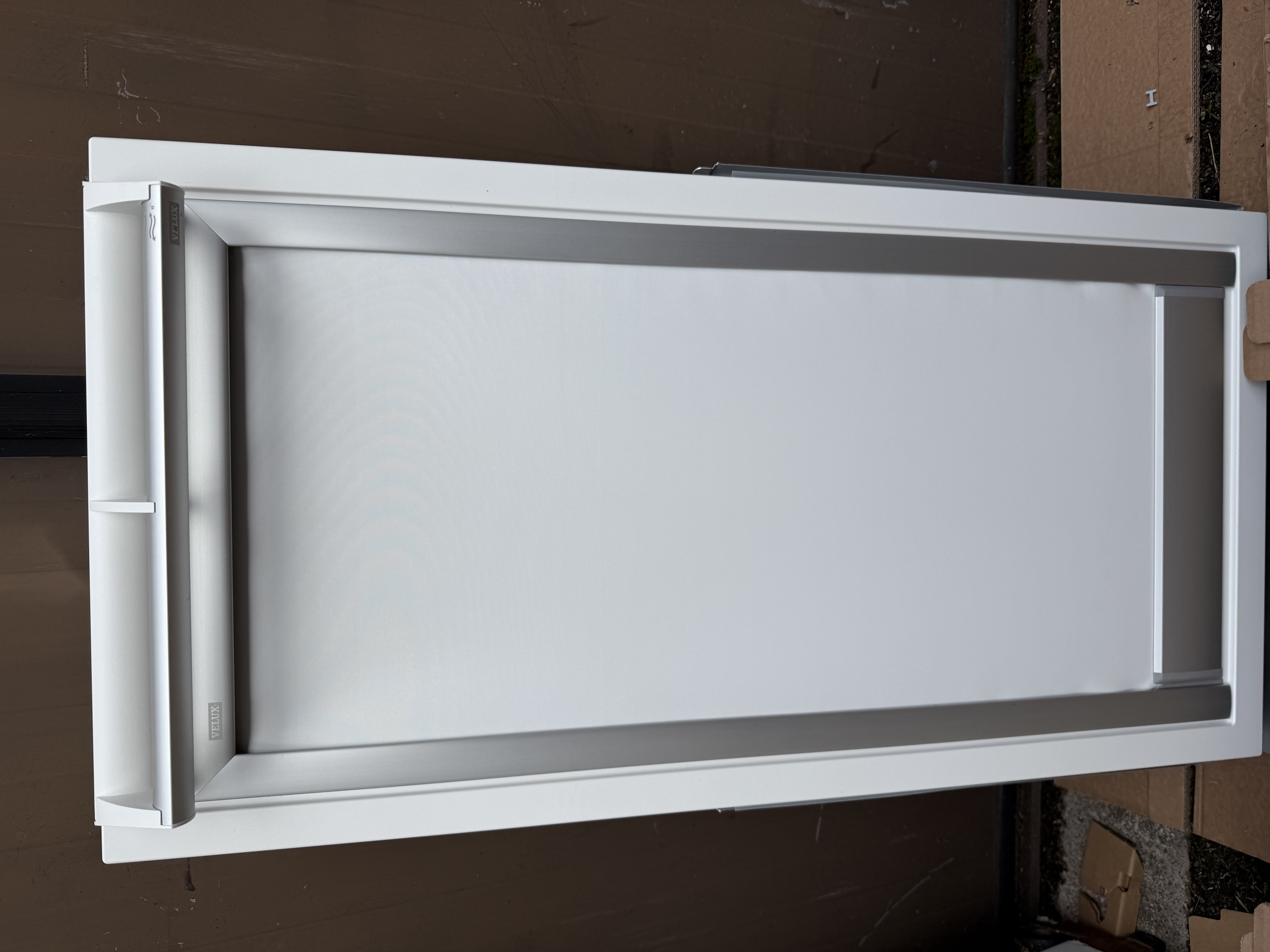 Real installation photo of a VELUX replacement