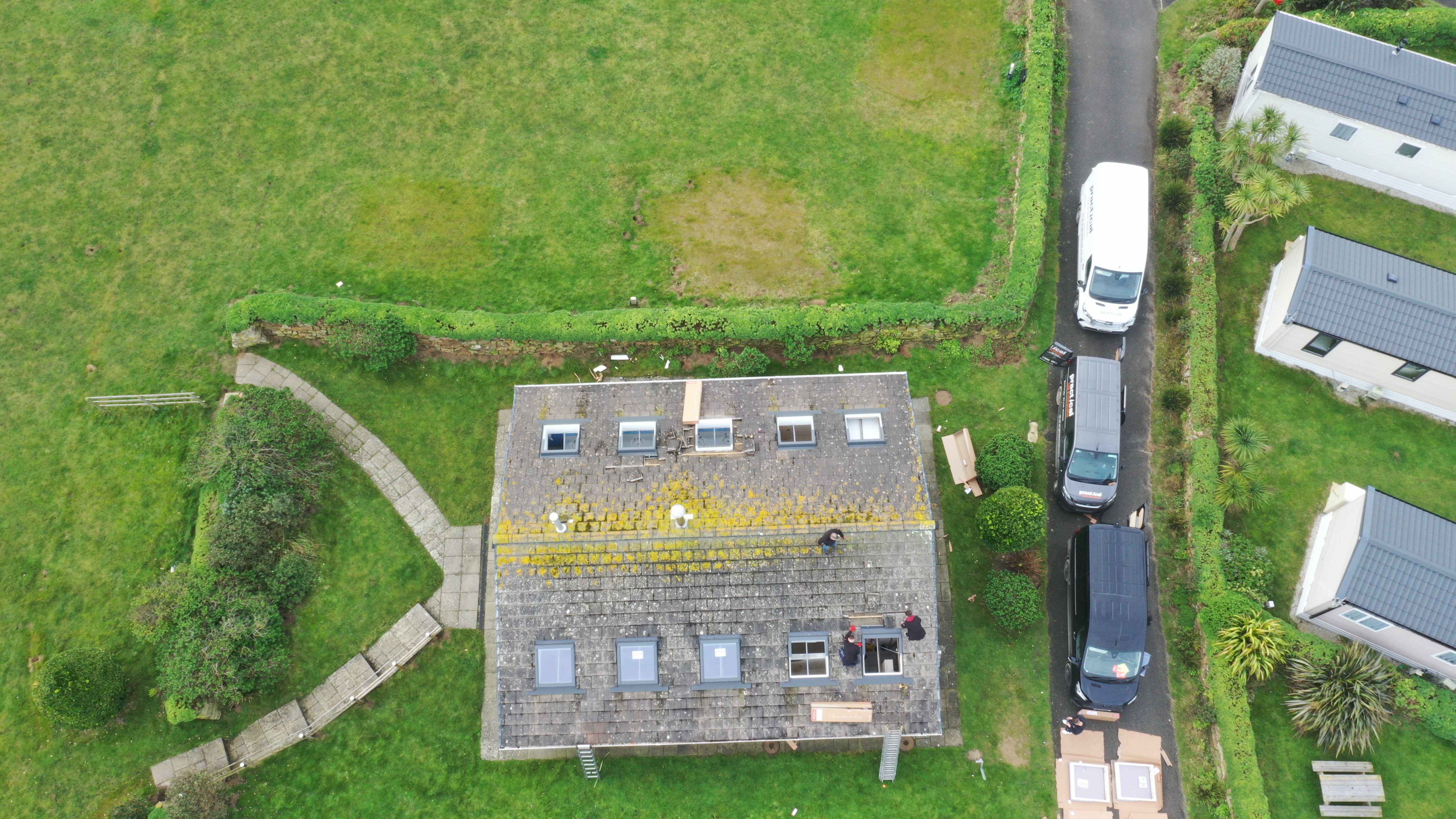 Installation example of a VELUX replacement