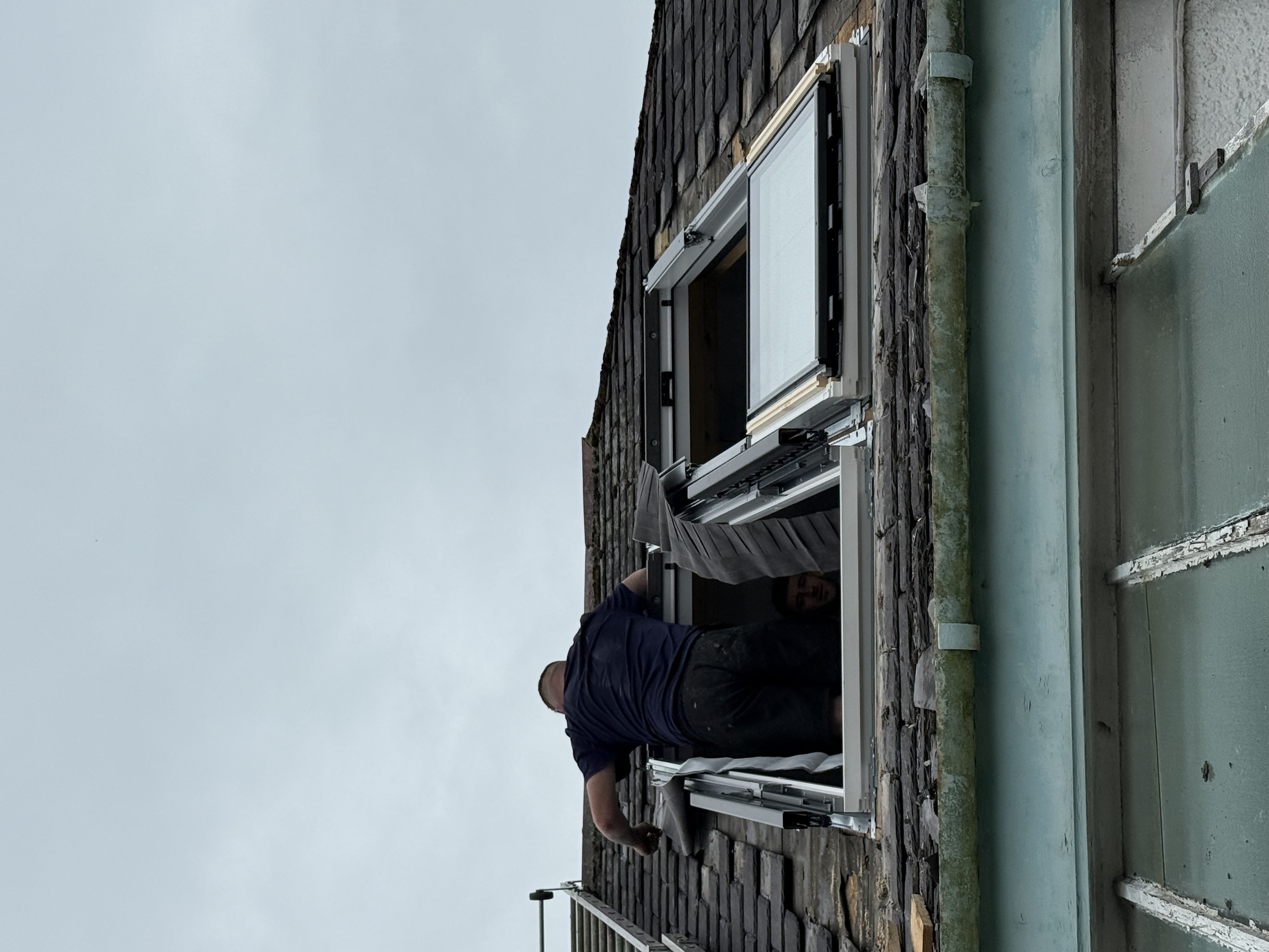 Real installation photo of a VELUX replacement