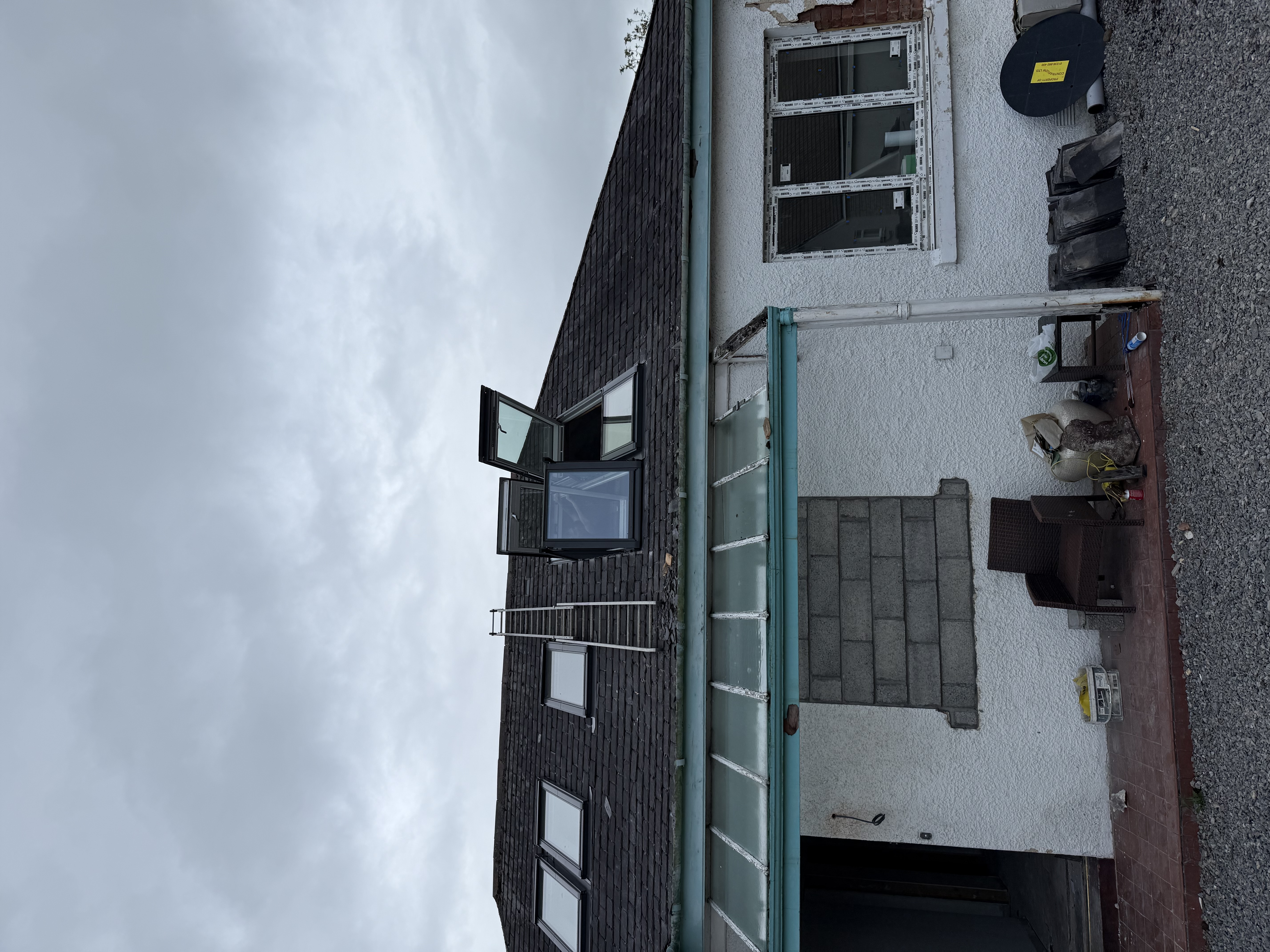 Real installation photo of a VELUX replacement