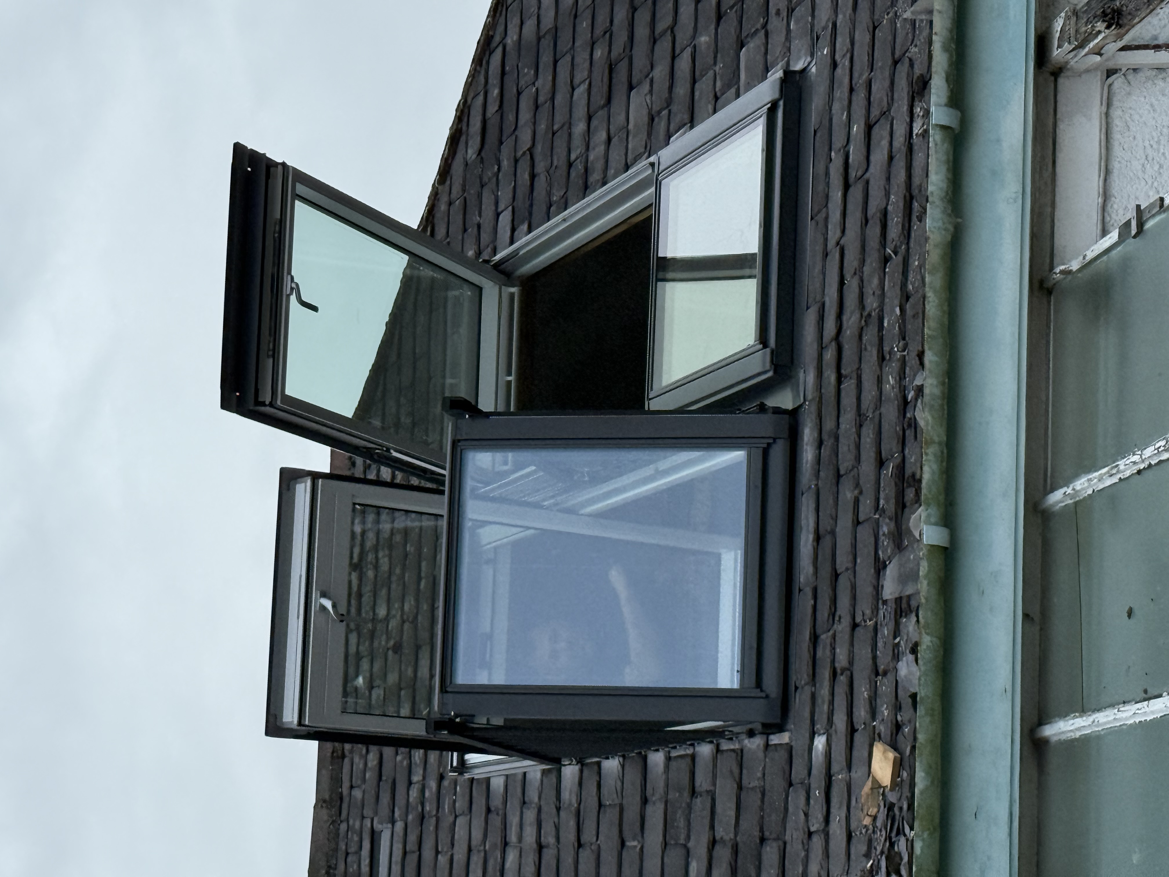 Real installation photo of a VELUX replacement