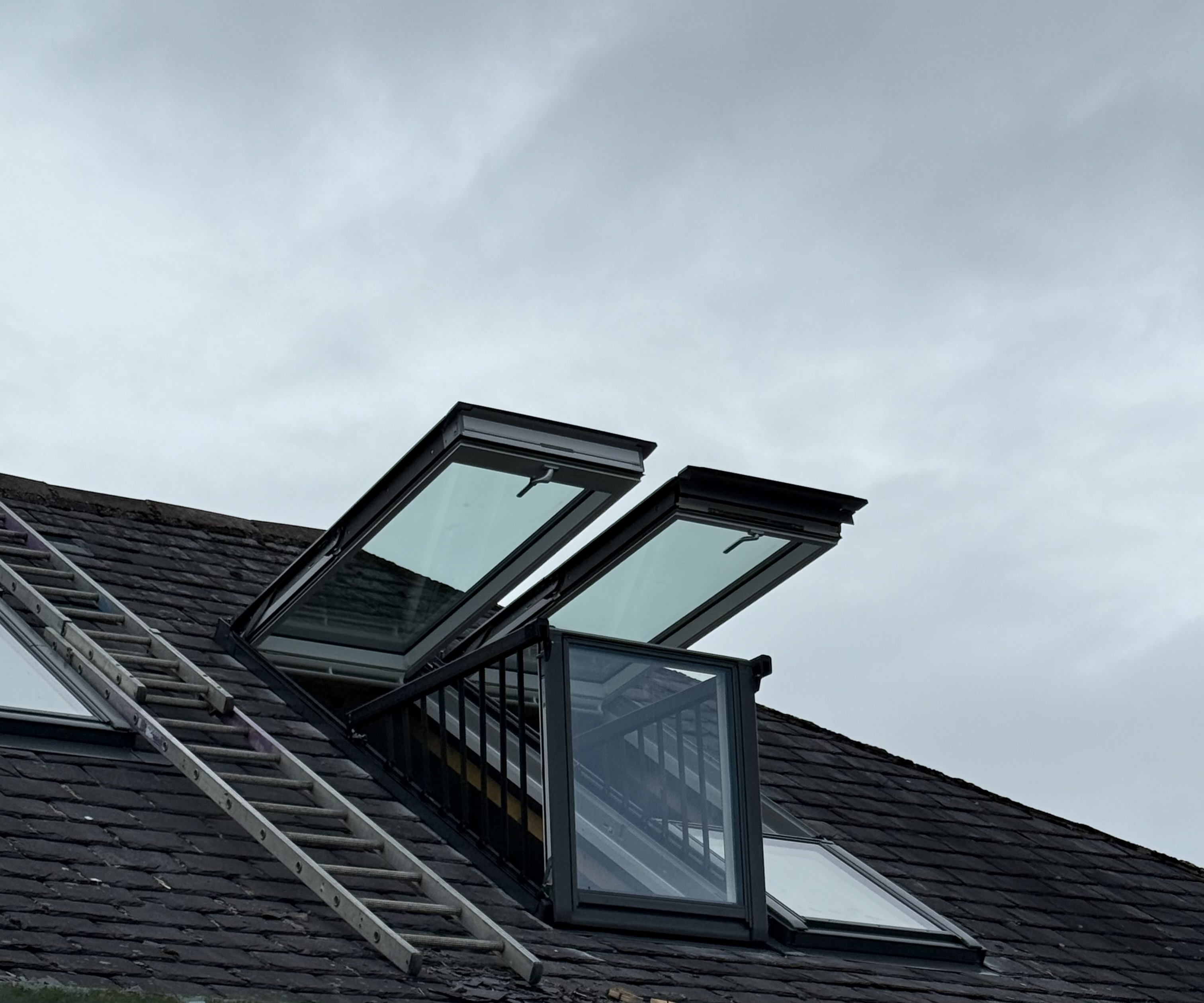 Installation example of a VELUX replacement
