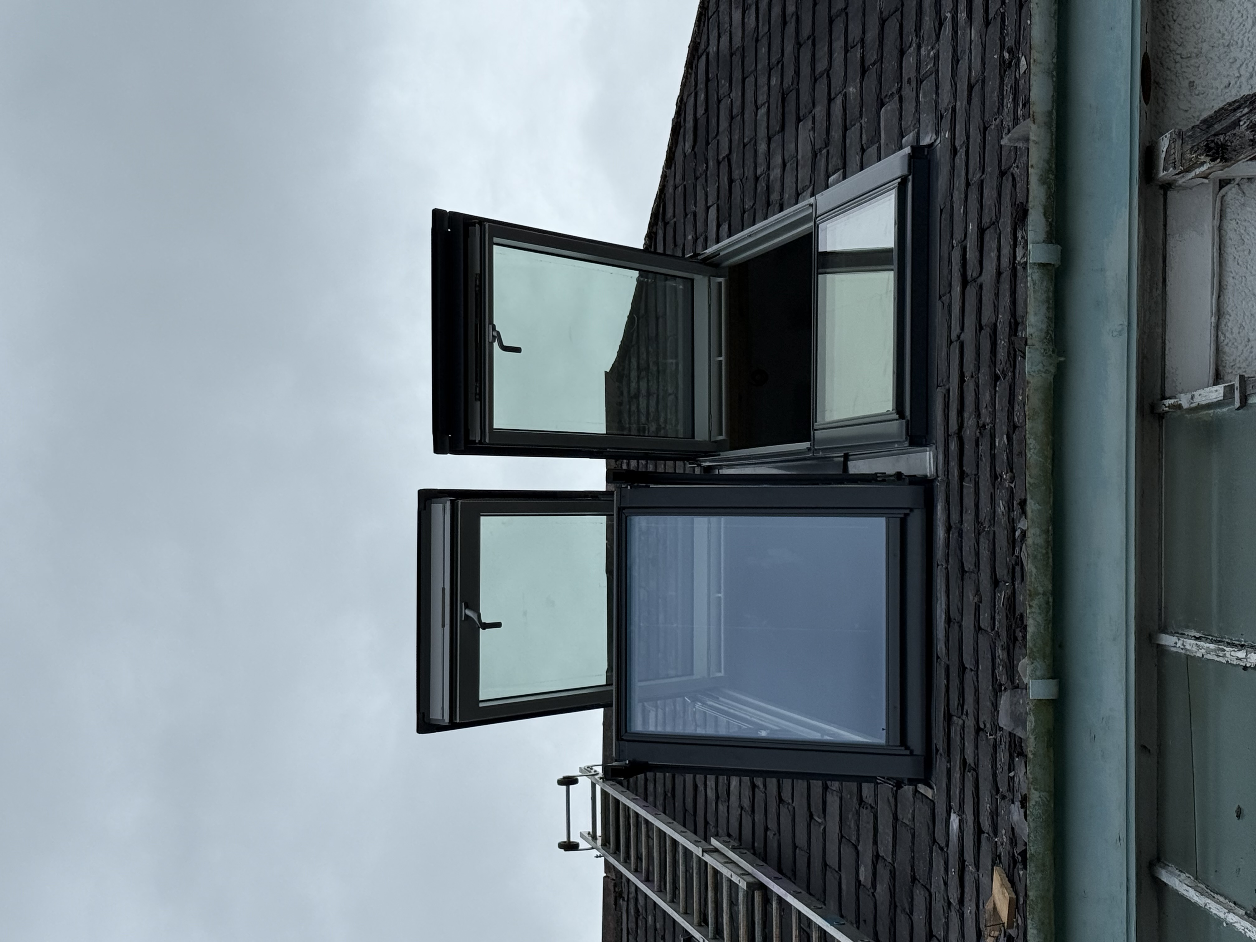 Real installation photo of a VELUX replacement
