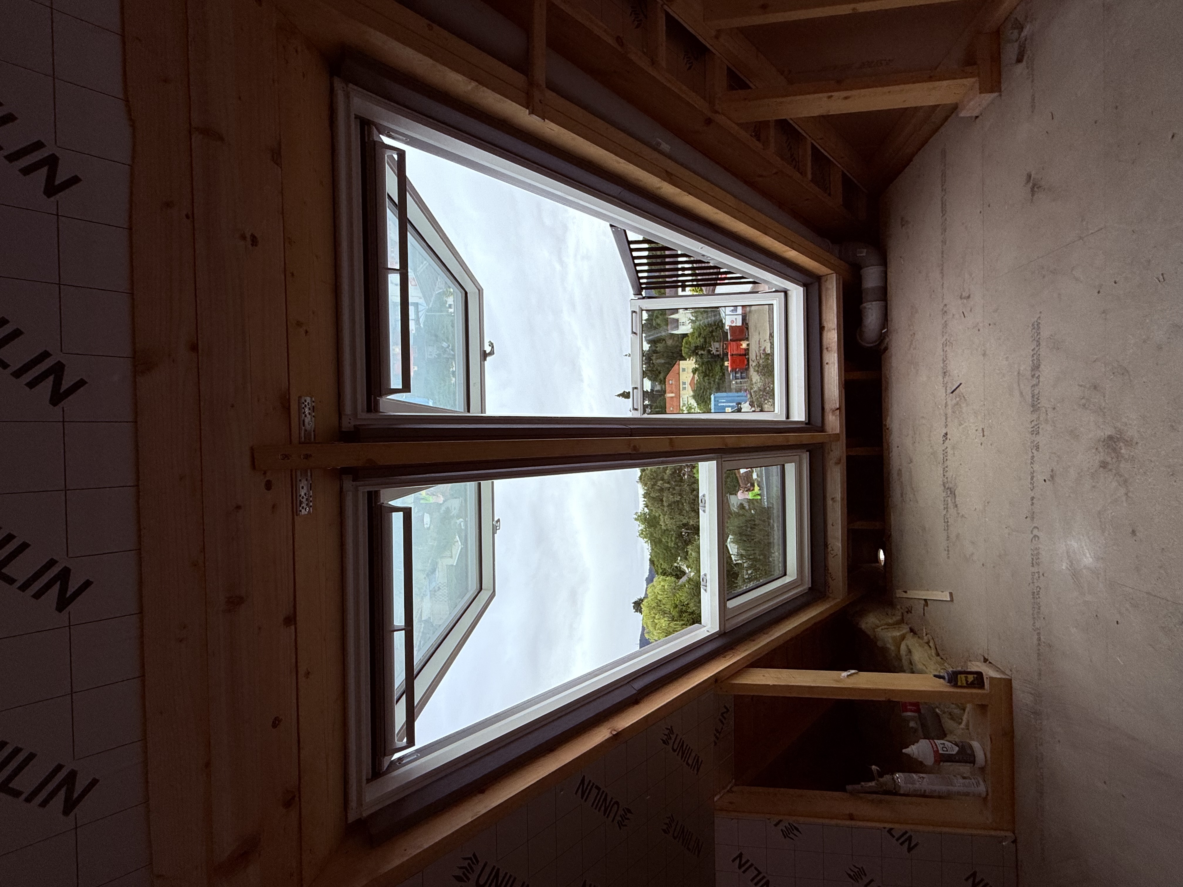 Real installation photo of a VELUX replacement