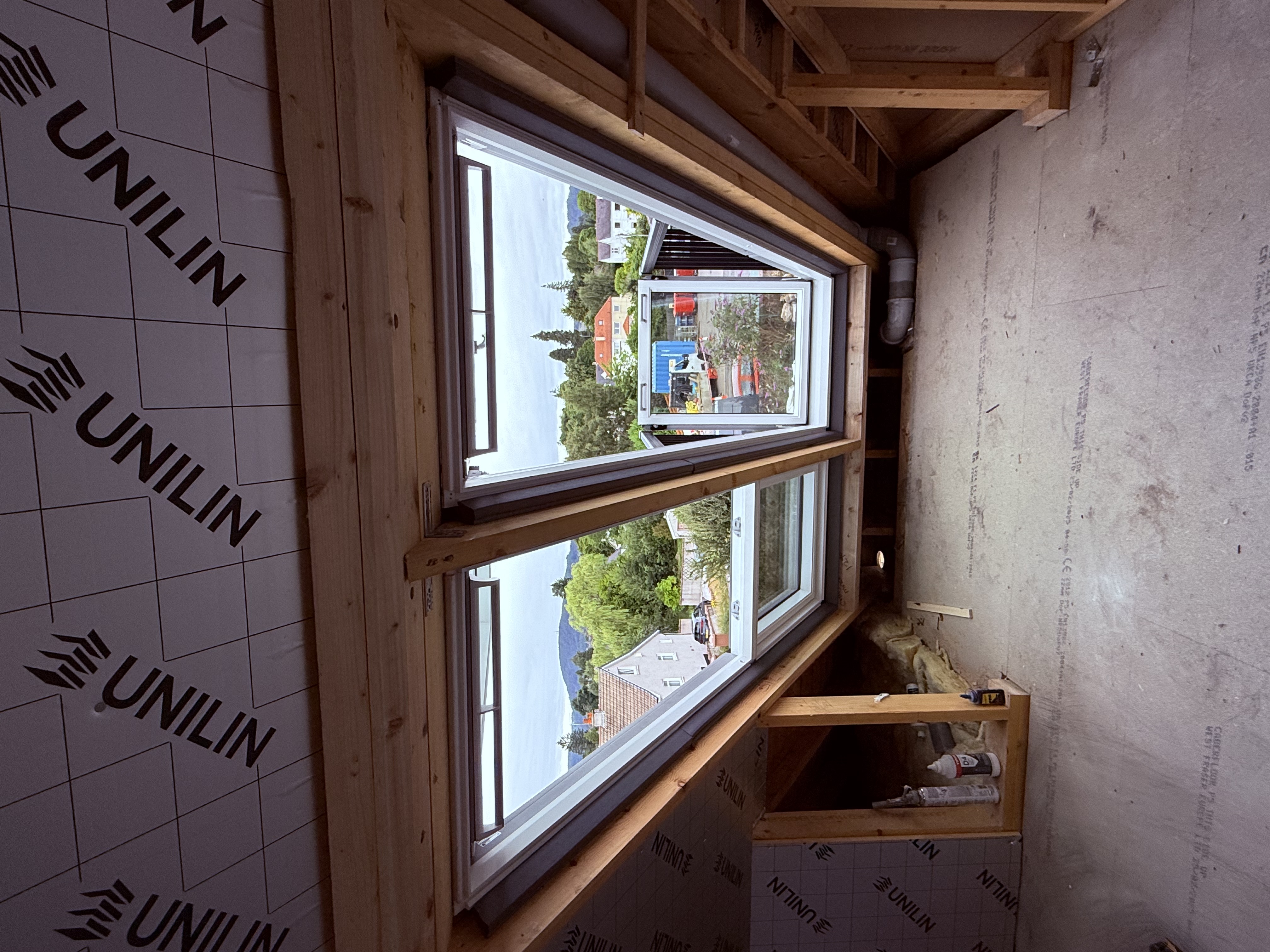 Photo showing a completed VELUX replacement