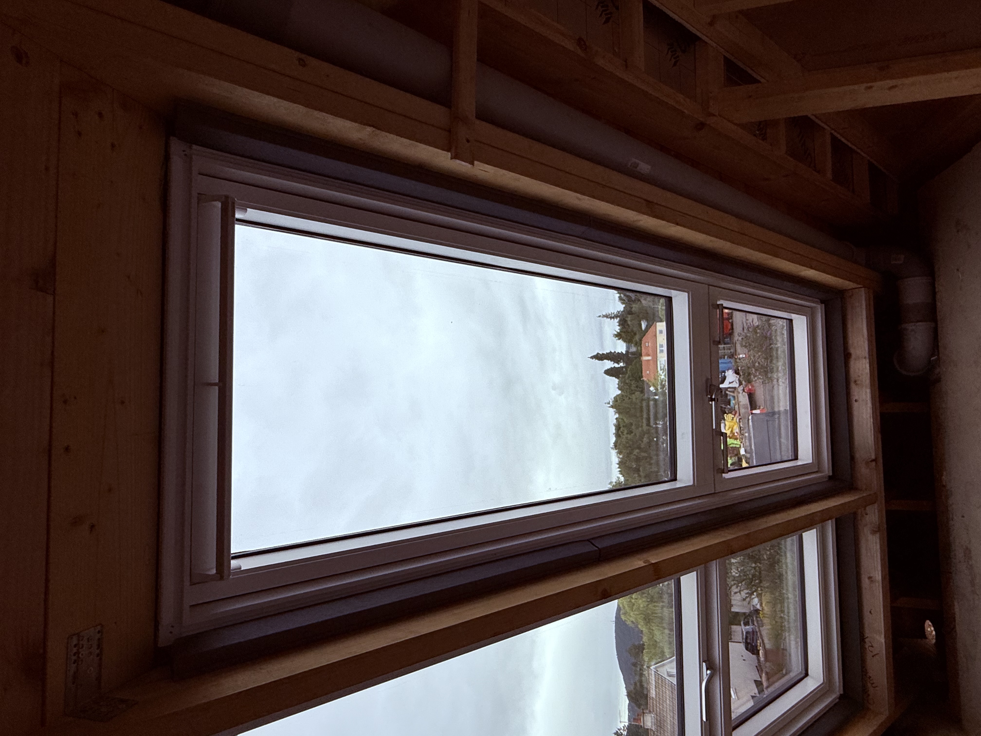 Real installation photo of a VELUX replacement