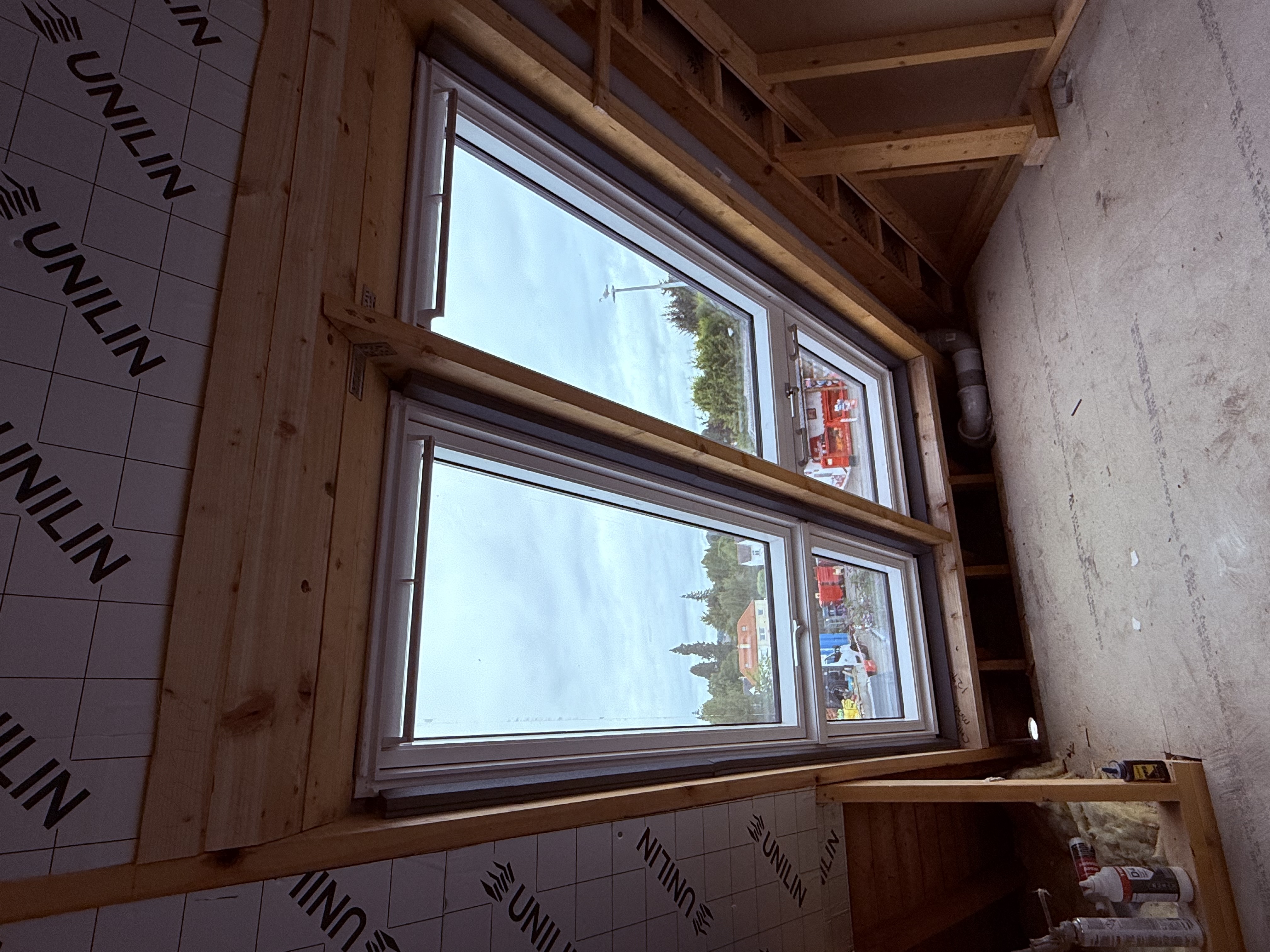 Real installation photo of a VELUX replacement