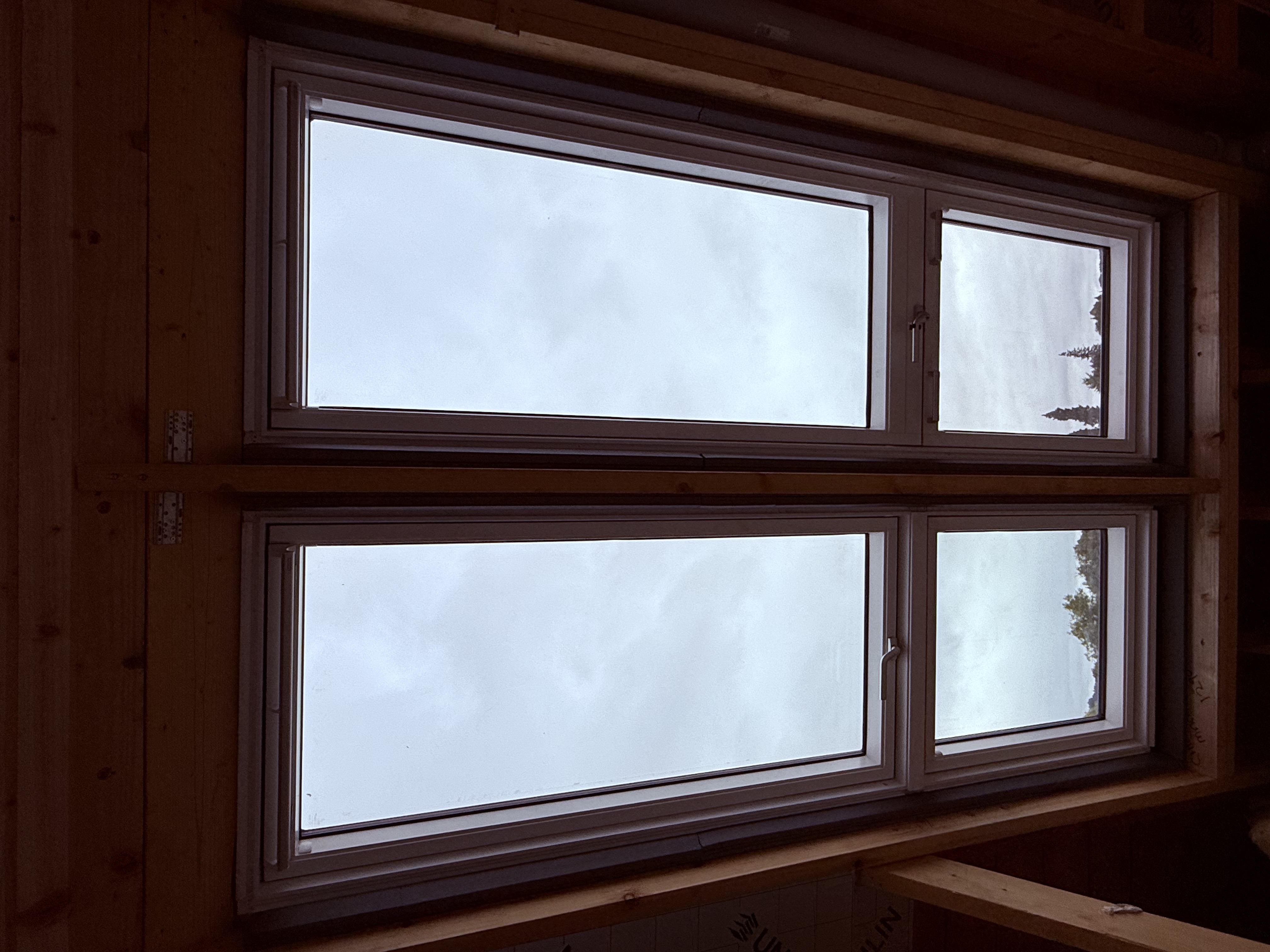 Photo showing a completed VELUX replacement