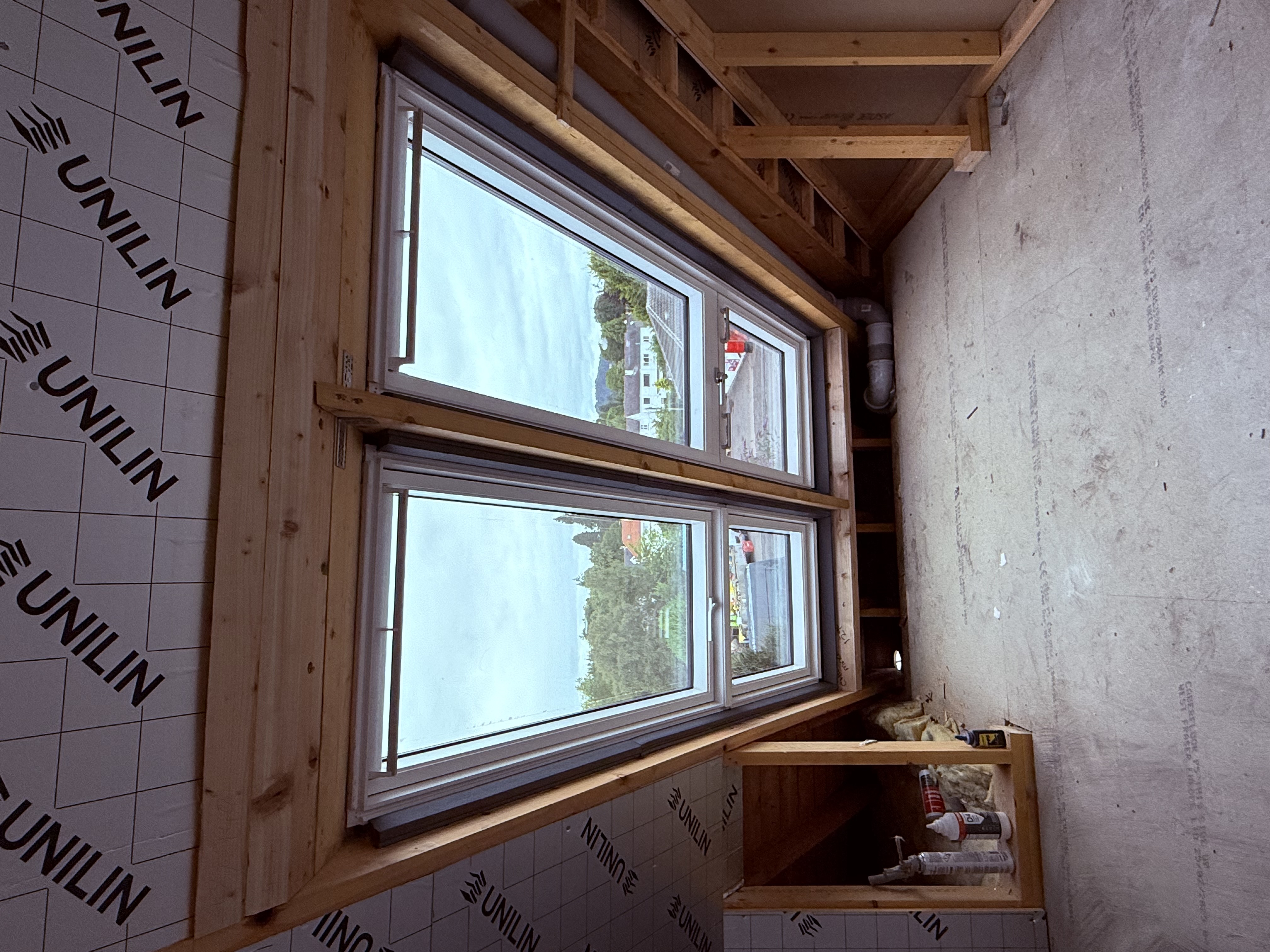 Photo showing a completed VELUX replacement