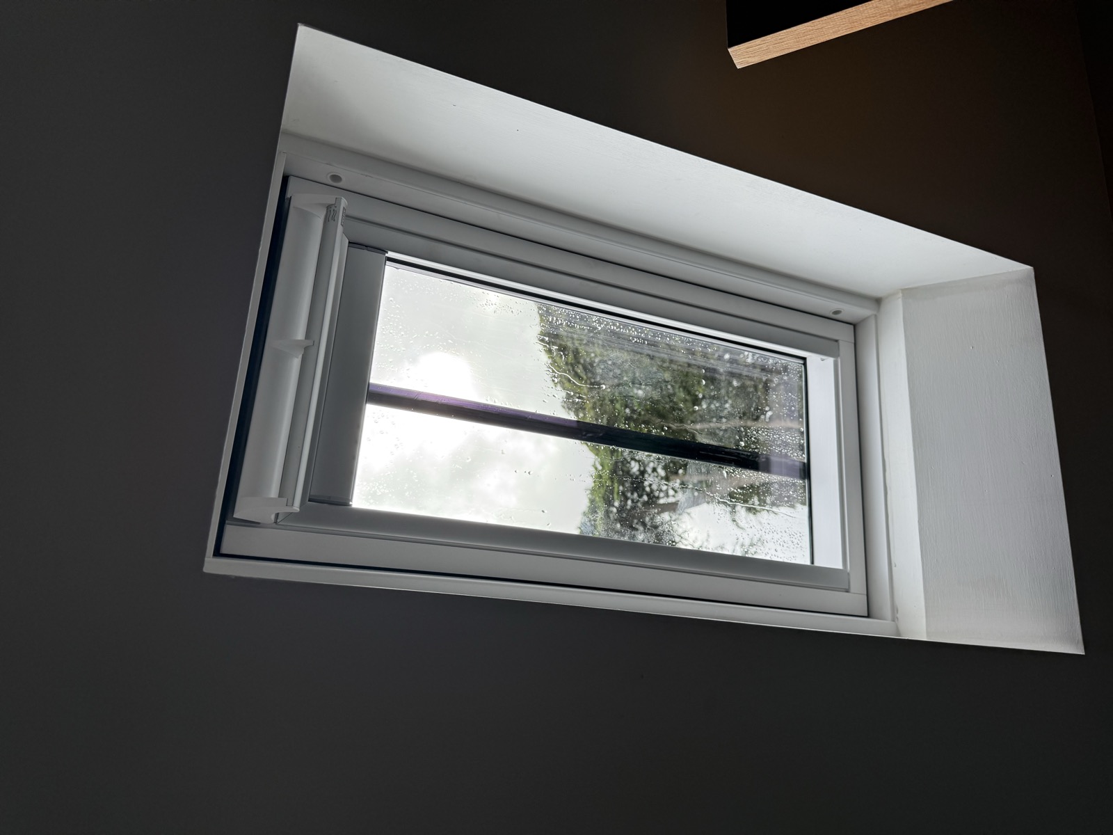 Original VELUX GVT 154 window installation in Helmsley before the replacement began